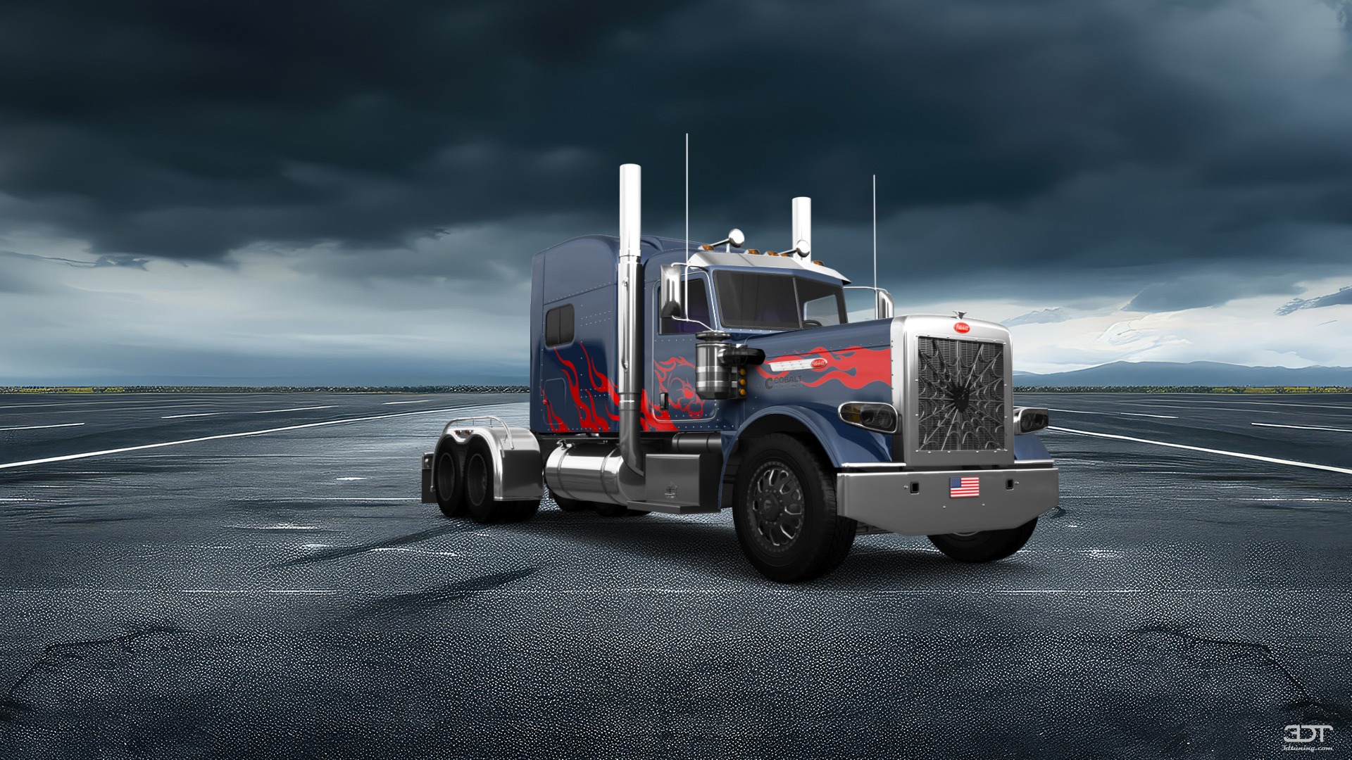 Peterbilt 389 Sleeper Cab Truck 2016 tuning