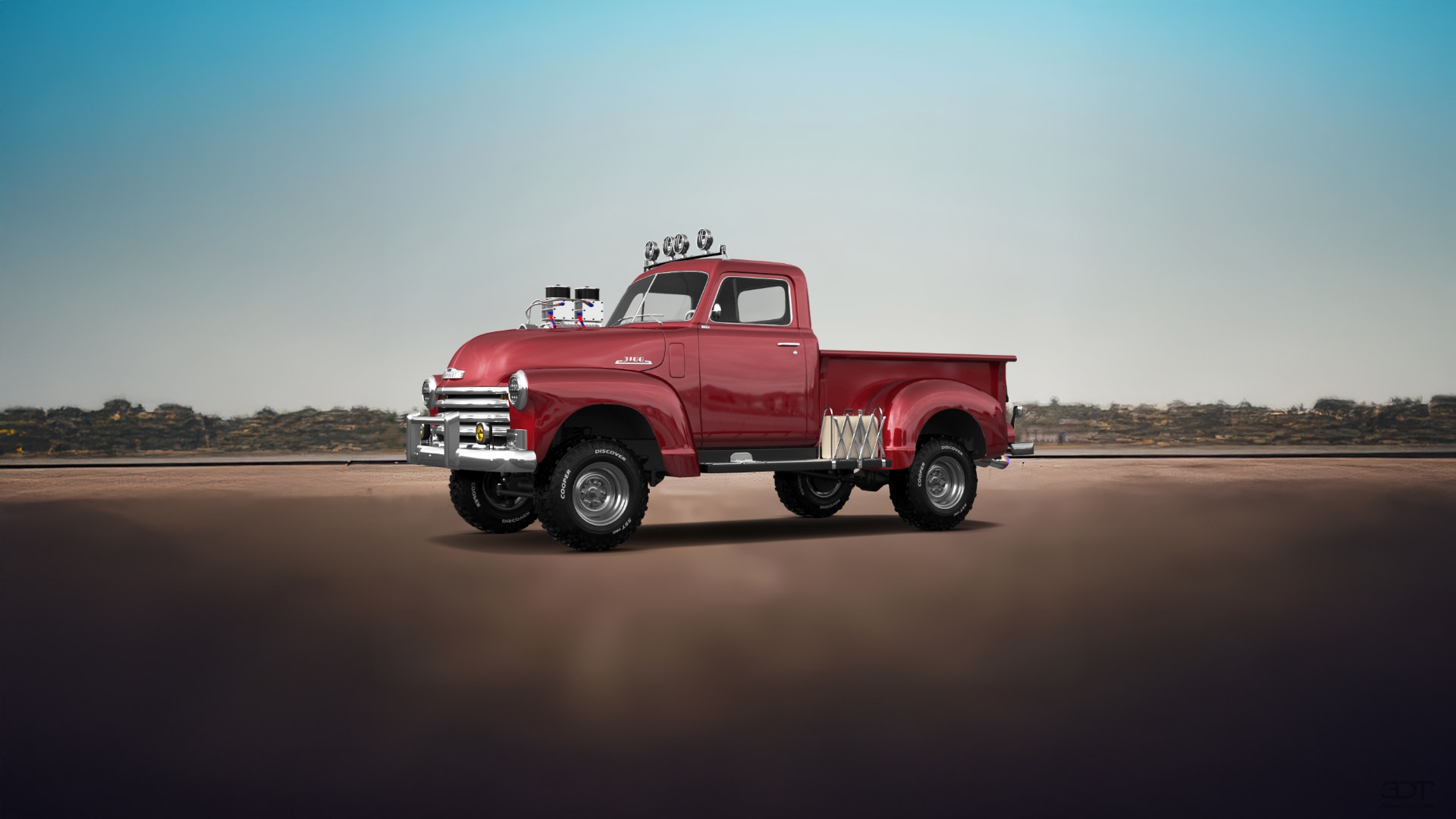 Chevrolet 3100 2 Door pickup truck 1950 tuning