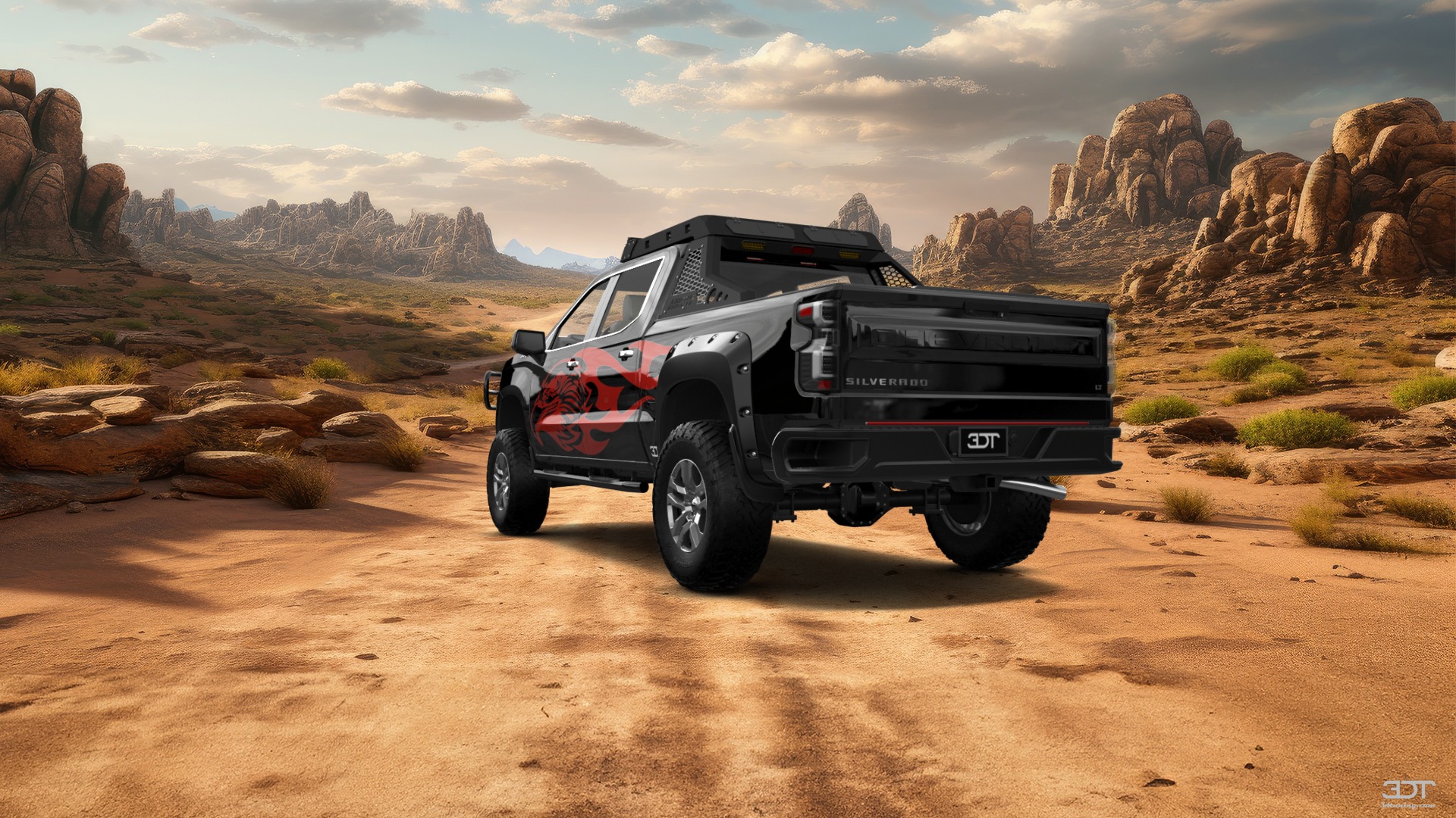 Chevrolet Silverado 1500 Crew Cab 5.8 ft box 4 Door pickup truck 2023 tuning