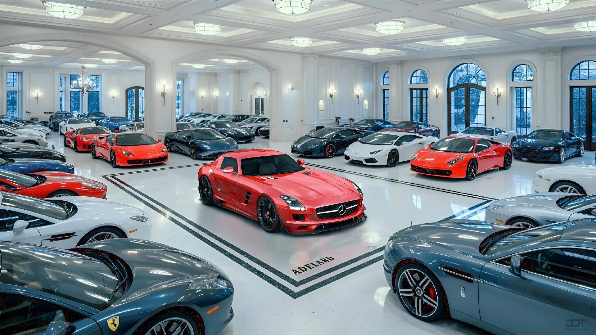 Mercedes SLS 2 Door Coupe 2011
