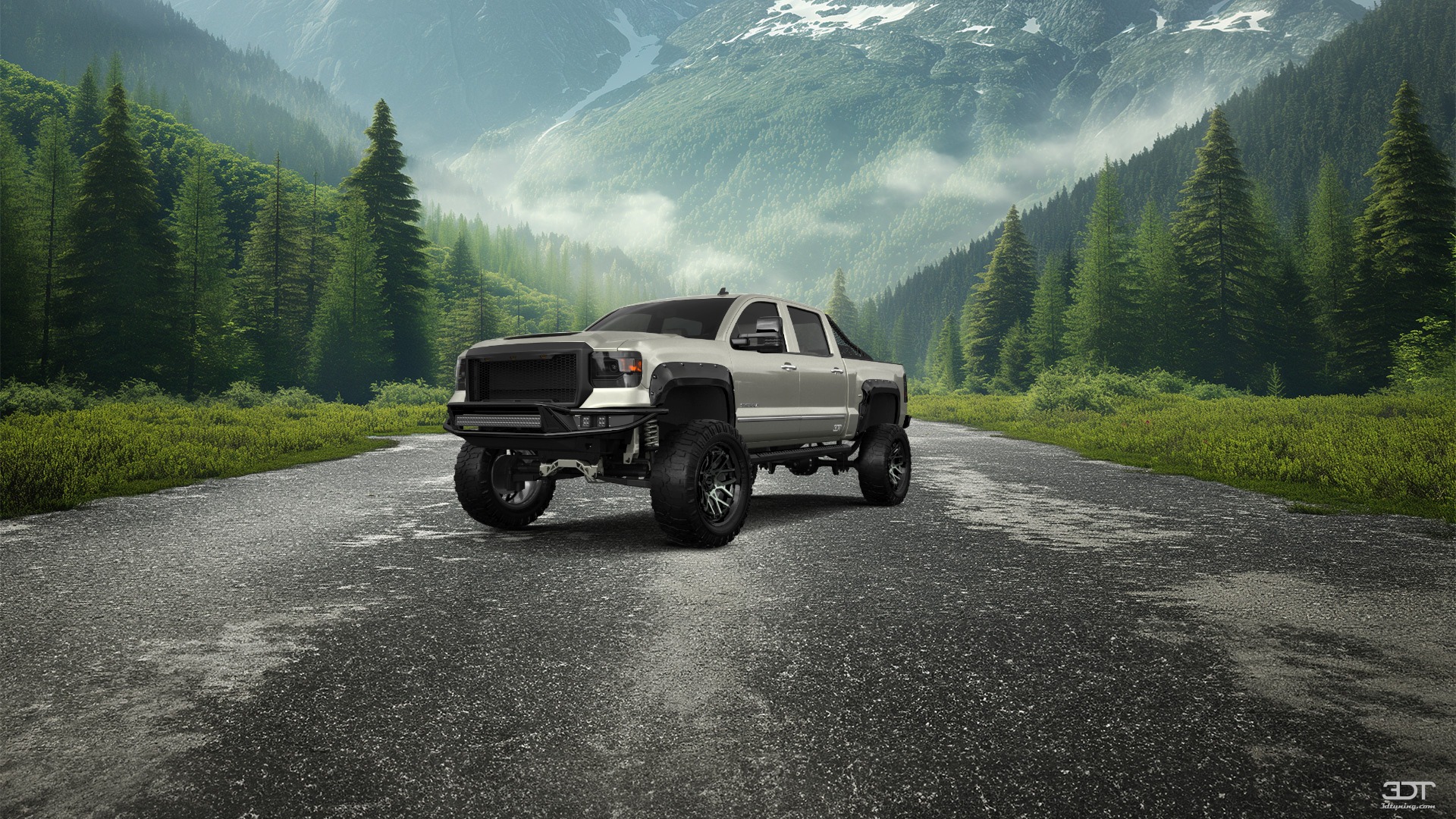 GMC Sierra 4 Door pickup truck 2014