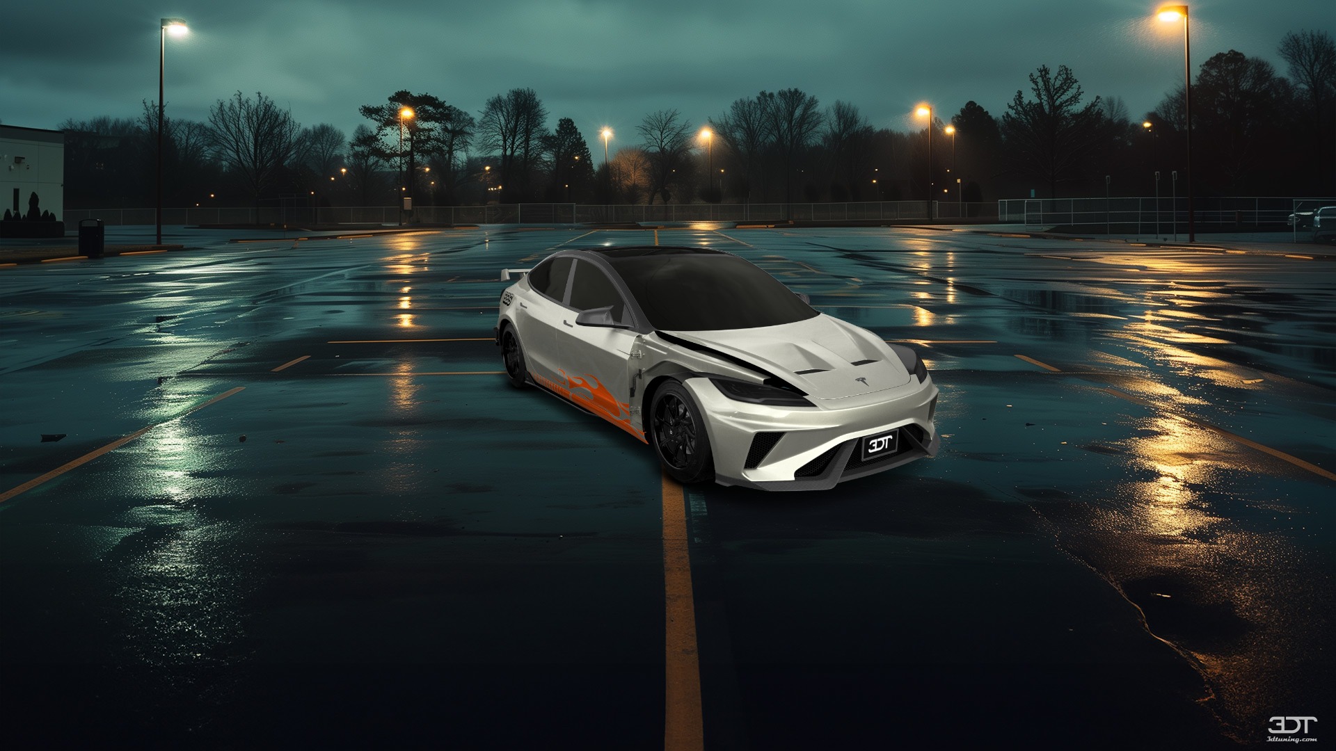 Tesla Model 3 4 Door Saloon 2023 tuning