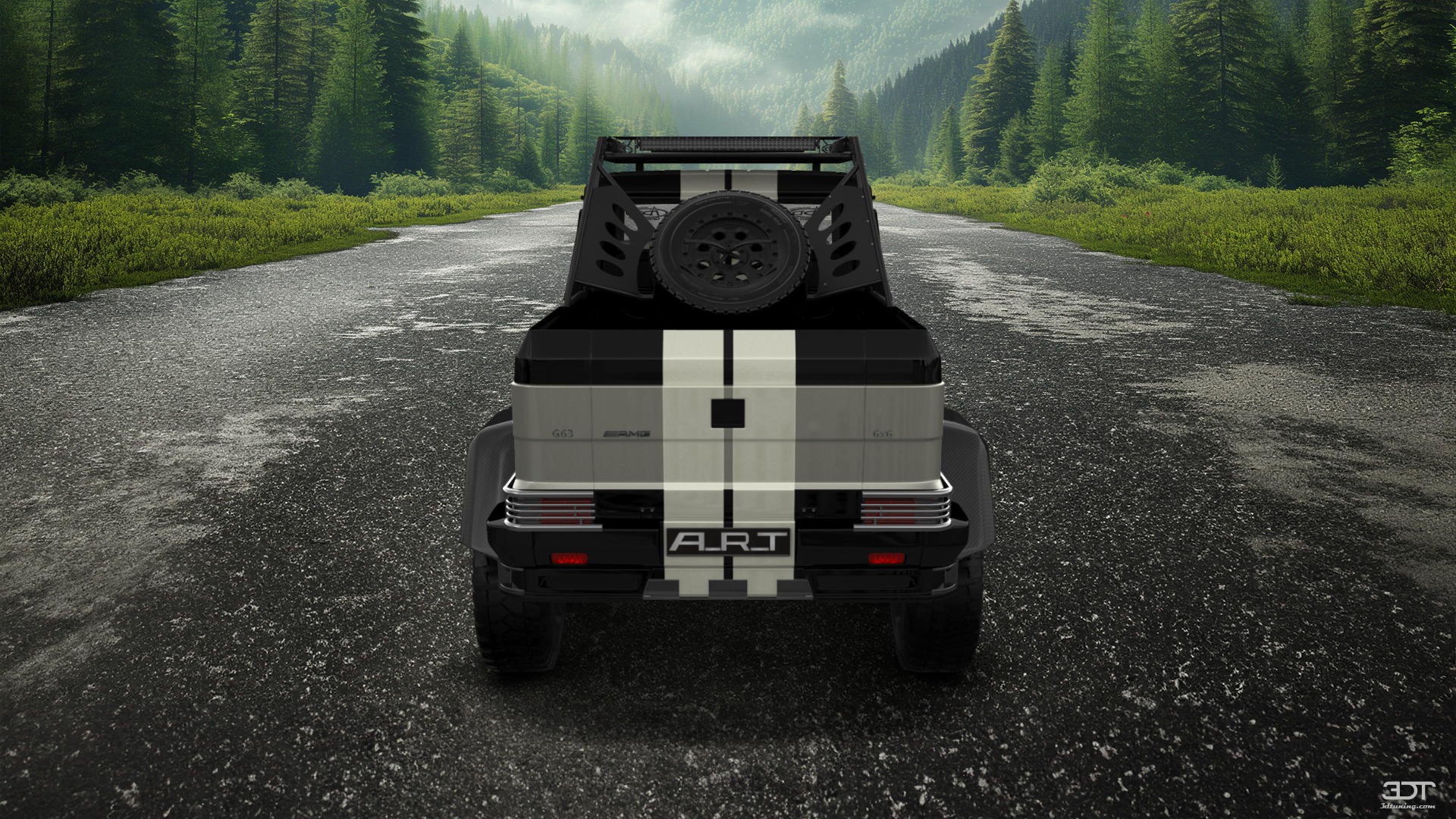 Mercedes G 63 AMG 6x6 4 Door pickup truck 2013 Images