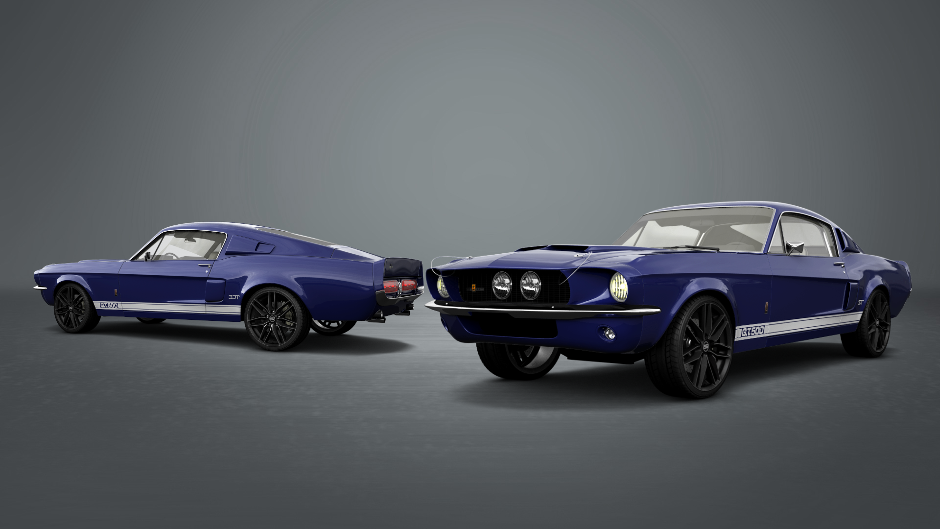 Mustang GT500 2 Door Coupe 1968 tuning