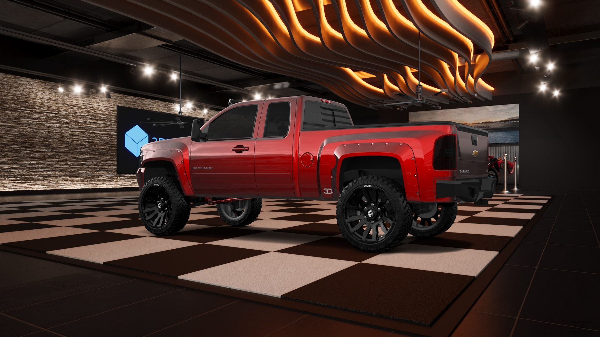 Chevrolet Silverado 1500 6.6 ft box Pickup Truck 2008 tuning