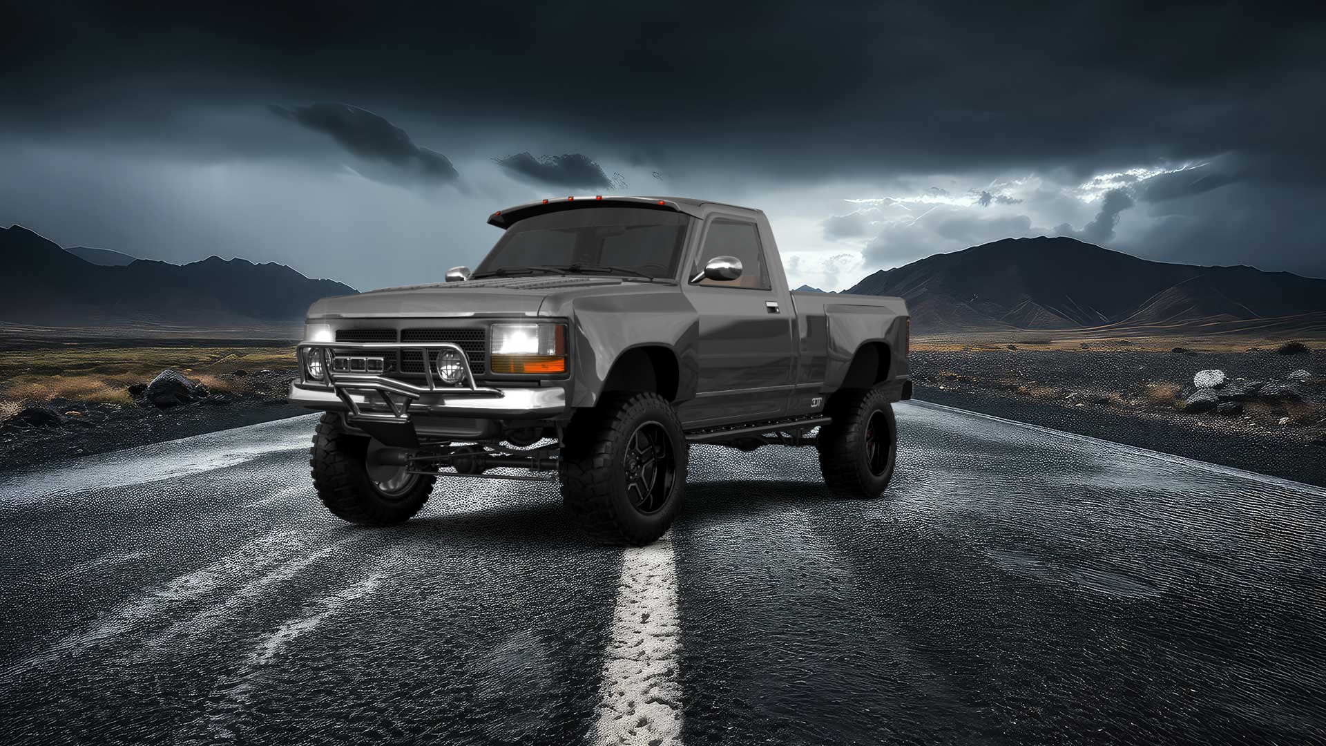 Dodge Dakota Regular Cab 2 Door pickup truck 1987