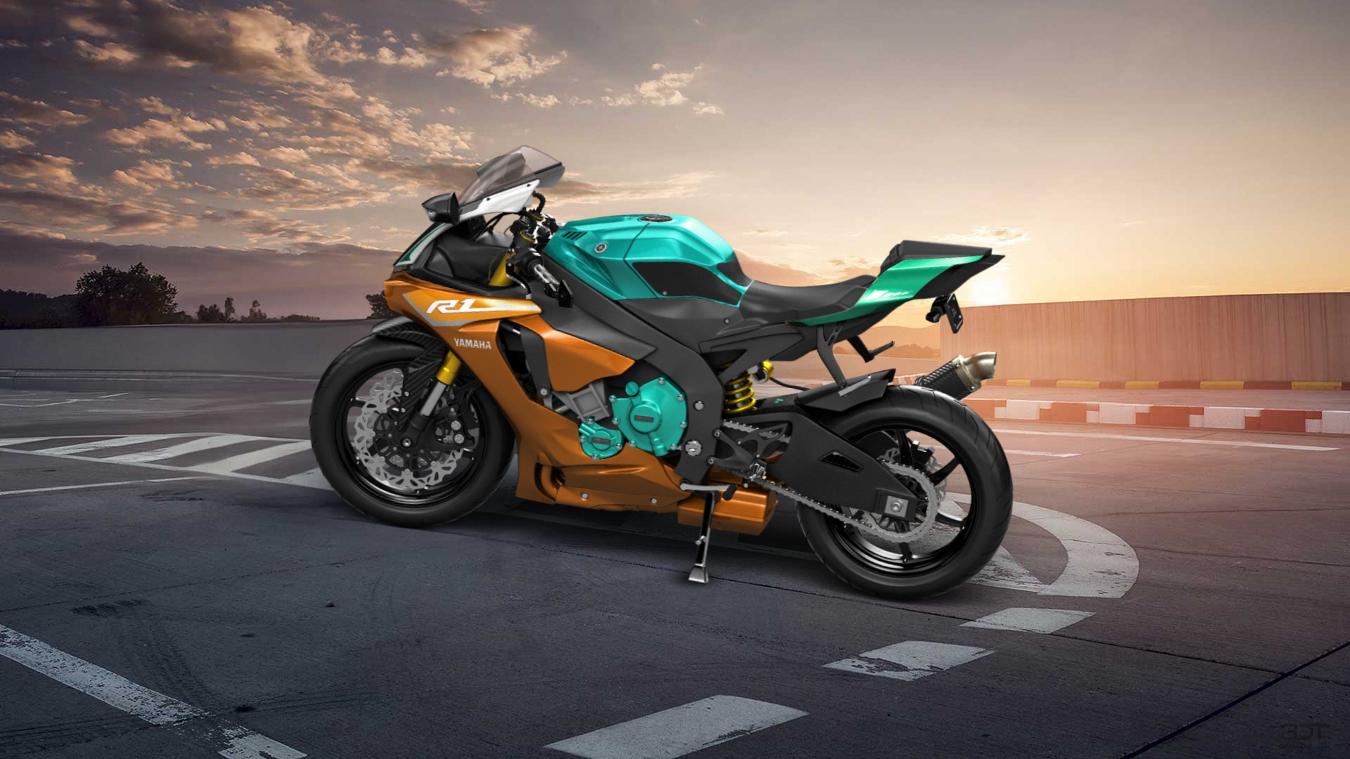 Yamaha YZF R1 Sport Bike 2015