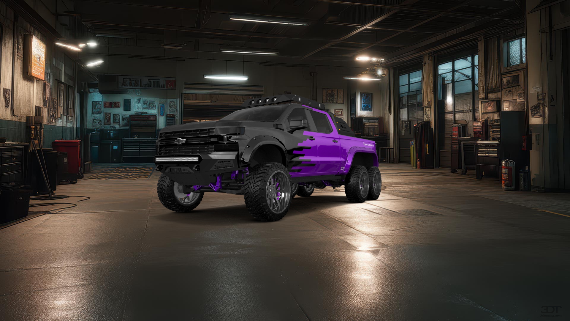 Chevrolet Silverado Hennessey Goliath 6X6 Truck 2020 tuning