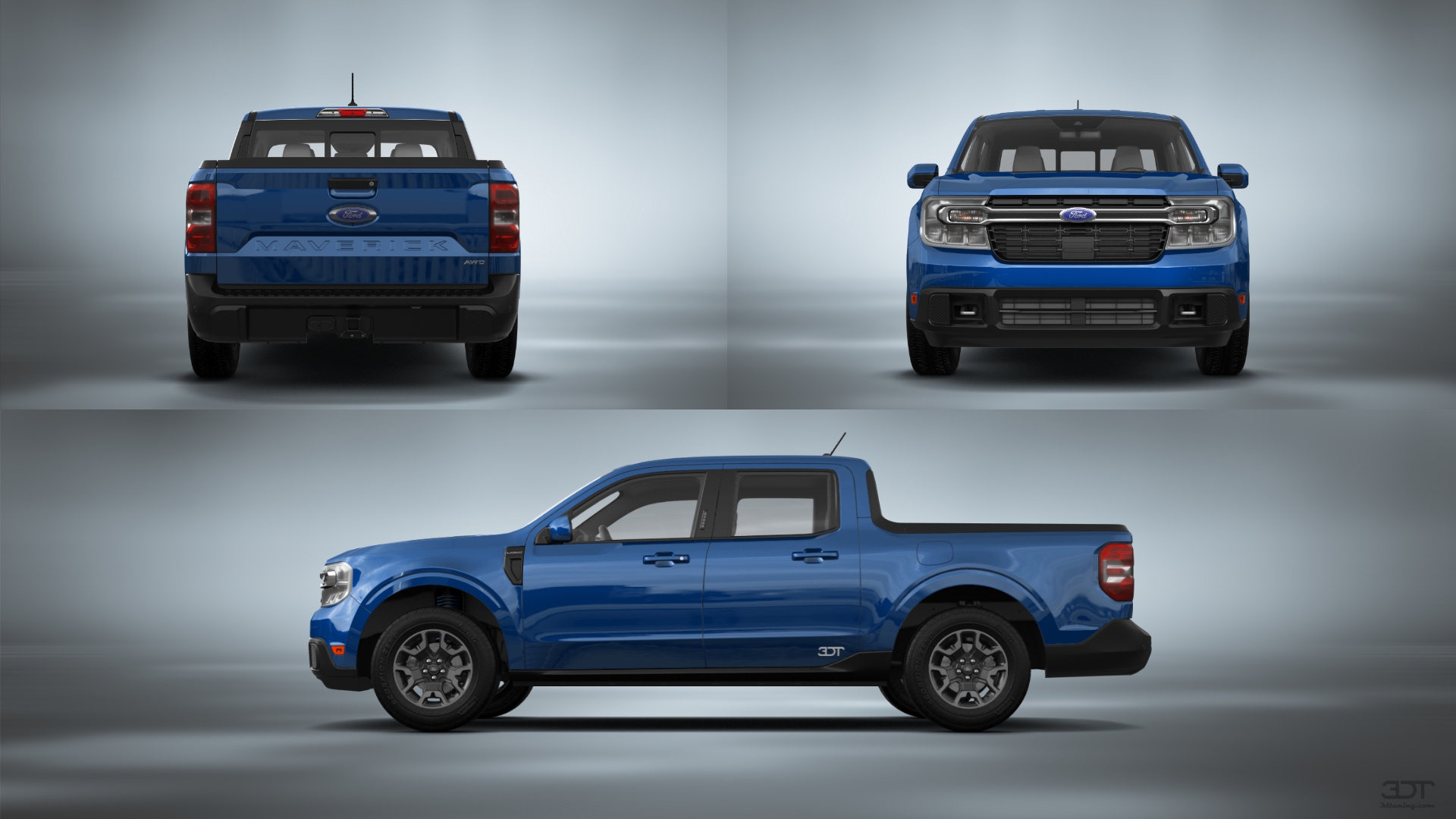 Ford Maverick 4 Door pickup truck 2022 tuning