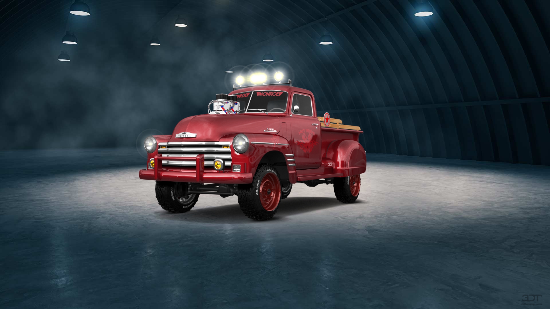 Chevrolet 3100 2 Door pickup truck 1950 tuning