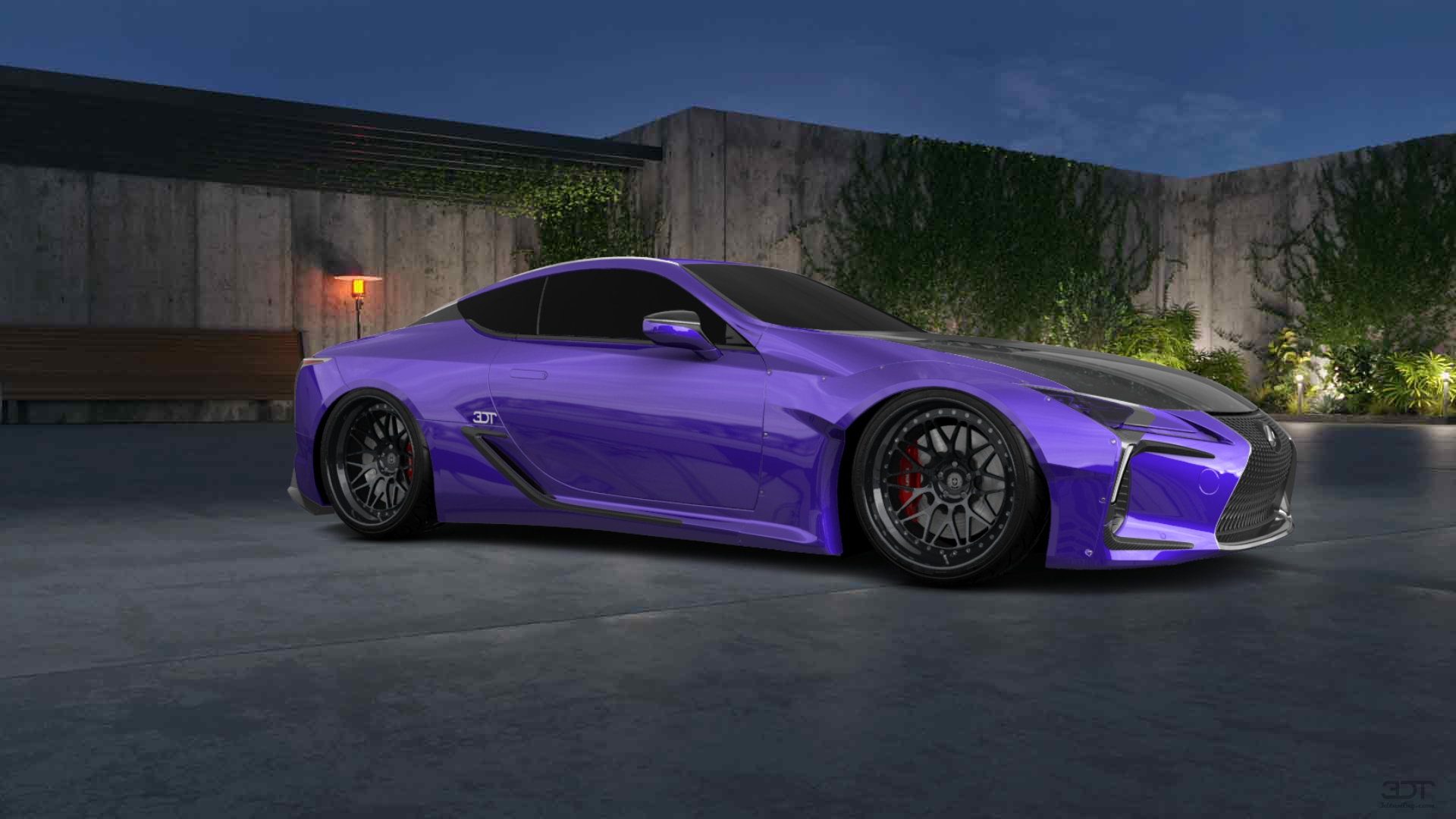 Lexus LC500 2 door fastback coupe 2017 tuning