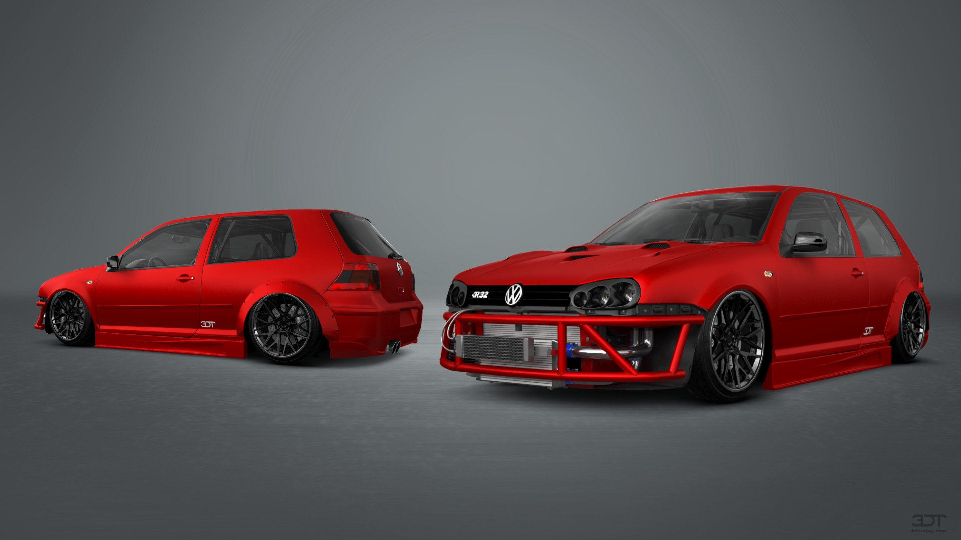 Volkswagen Golf 4 (mk4) 3 Door Hatchback 1997 tuning