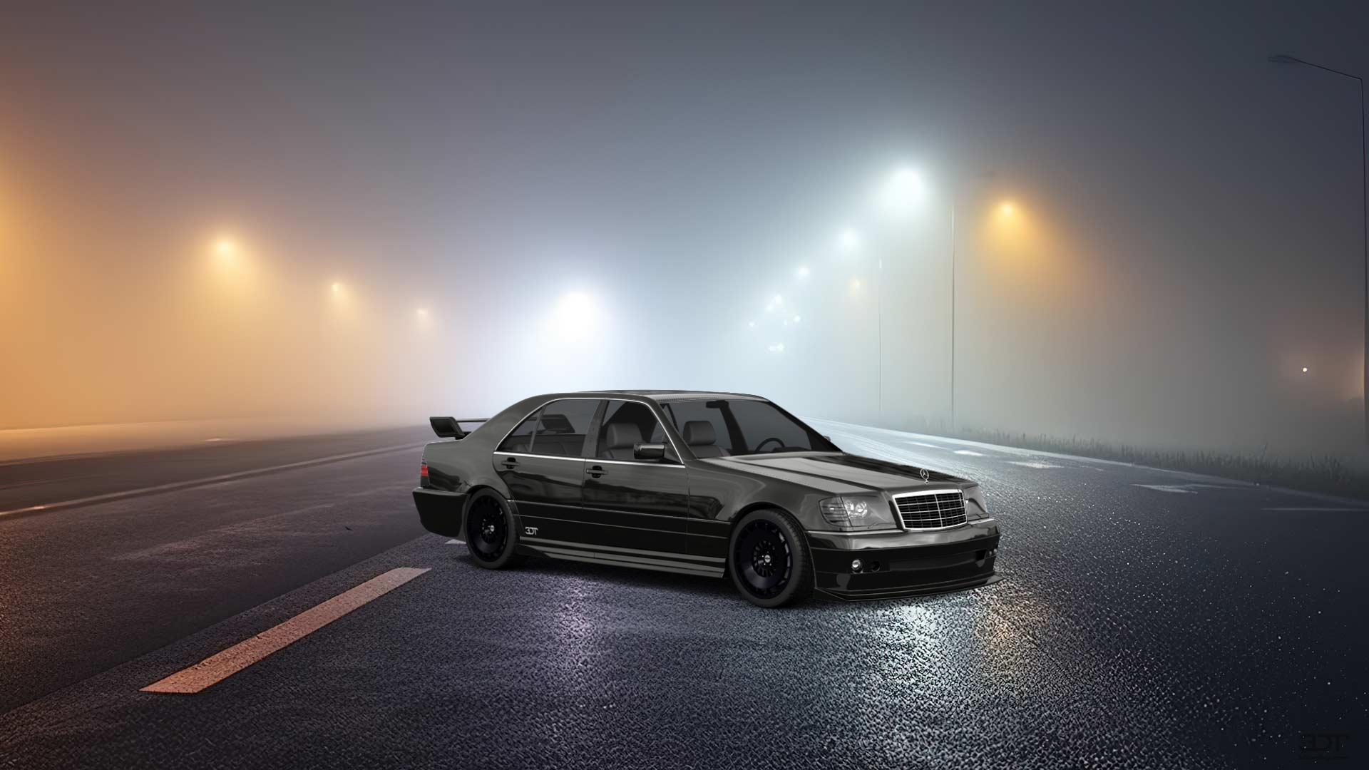 Mercedes S Class Sedan 1992