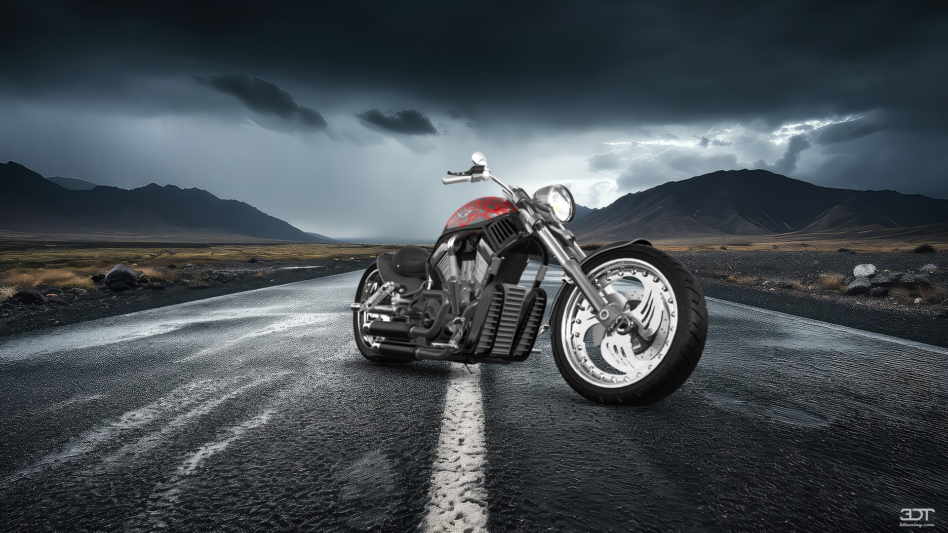 Harley-Davidson Custom Chopper Cruiser 2011 tuning
