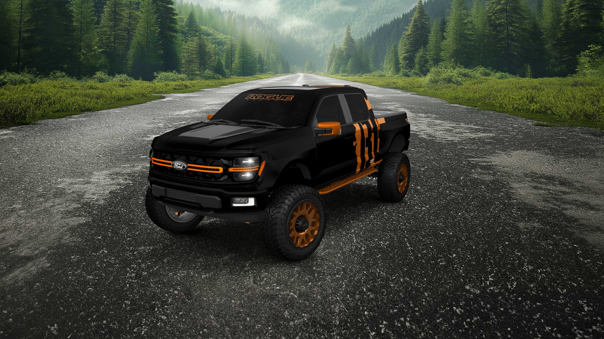 Ford F-150 SuperCrew 4 Door pickup truck 2024