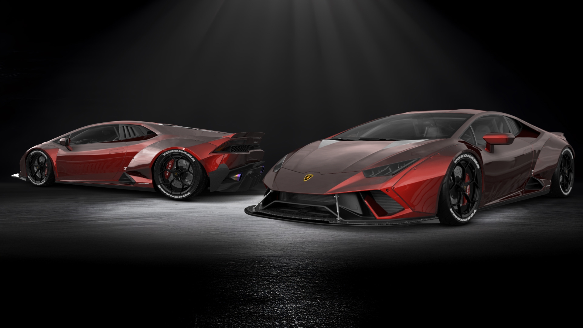 Lamborghini Huracan 2 Door Coupe 2014 tuning