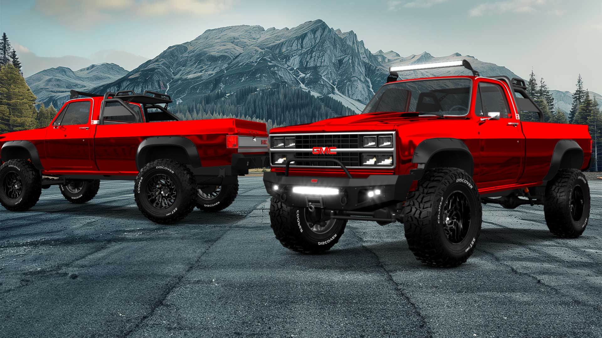 GMC Sierra 1500 2 Door pickup truck 1985 tuning