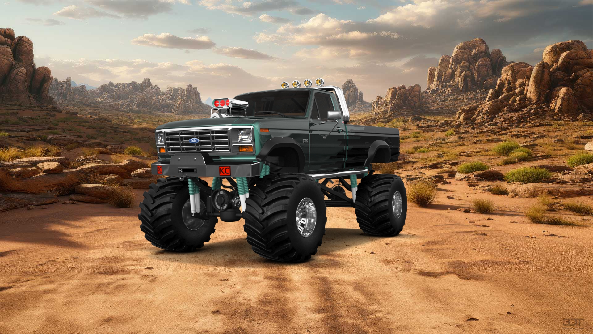 Ford F-150 2 Door pickup truck 1986 tuning