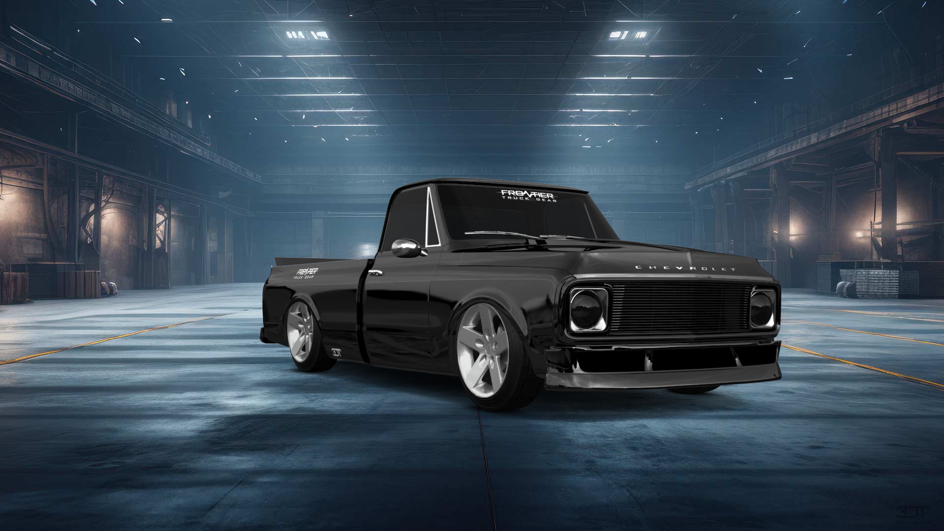 Chevrolet C-10 Cheyenne 2 Door pickup truck 1972