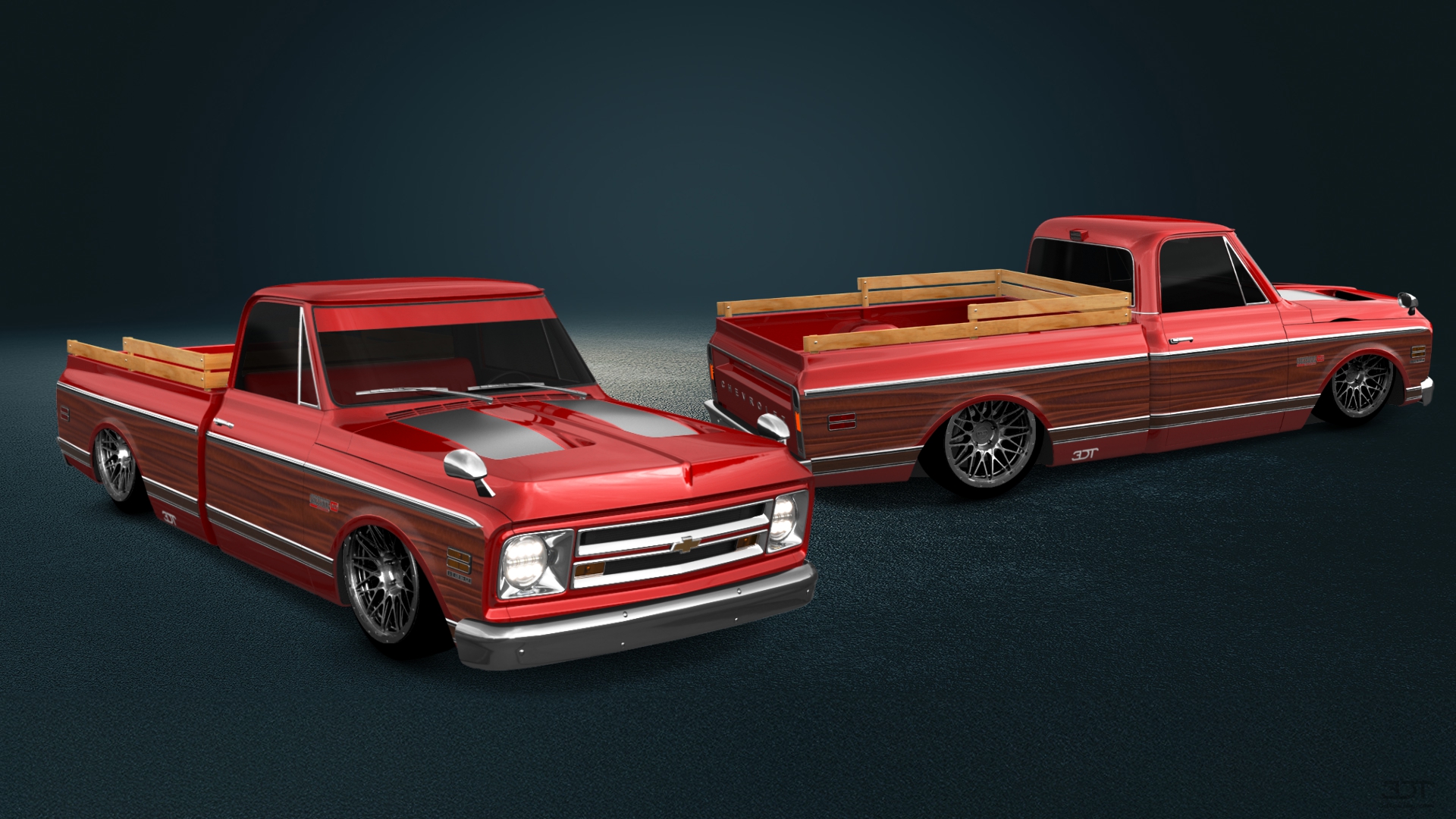 Chevrolet C-10 Cheyenne 2 Door pickup truck 1967 tuning