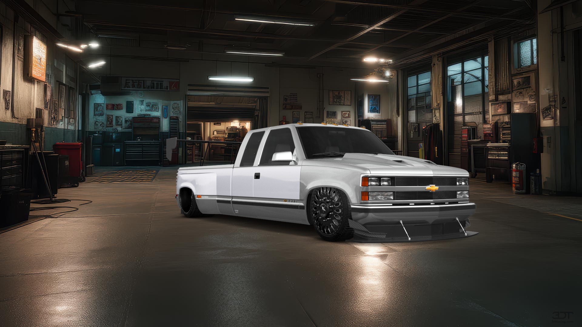 Chevrolet K3500 Extended Cab Pickup Truck 1988 tuning