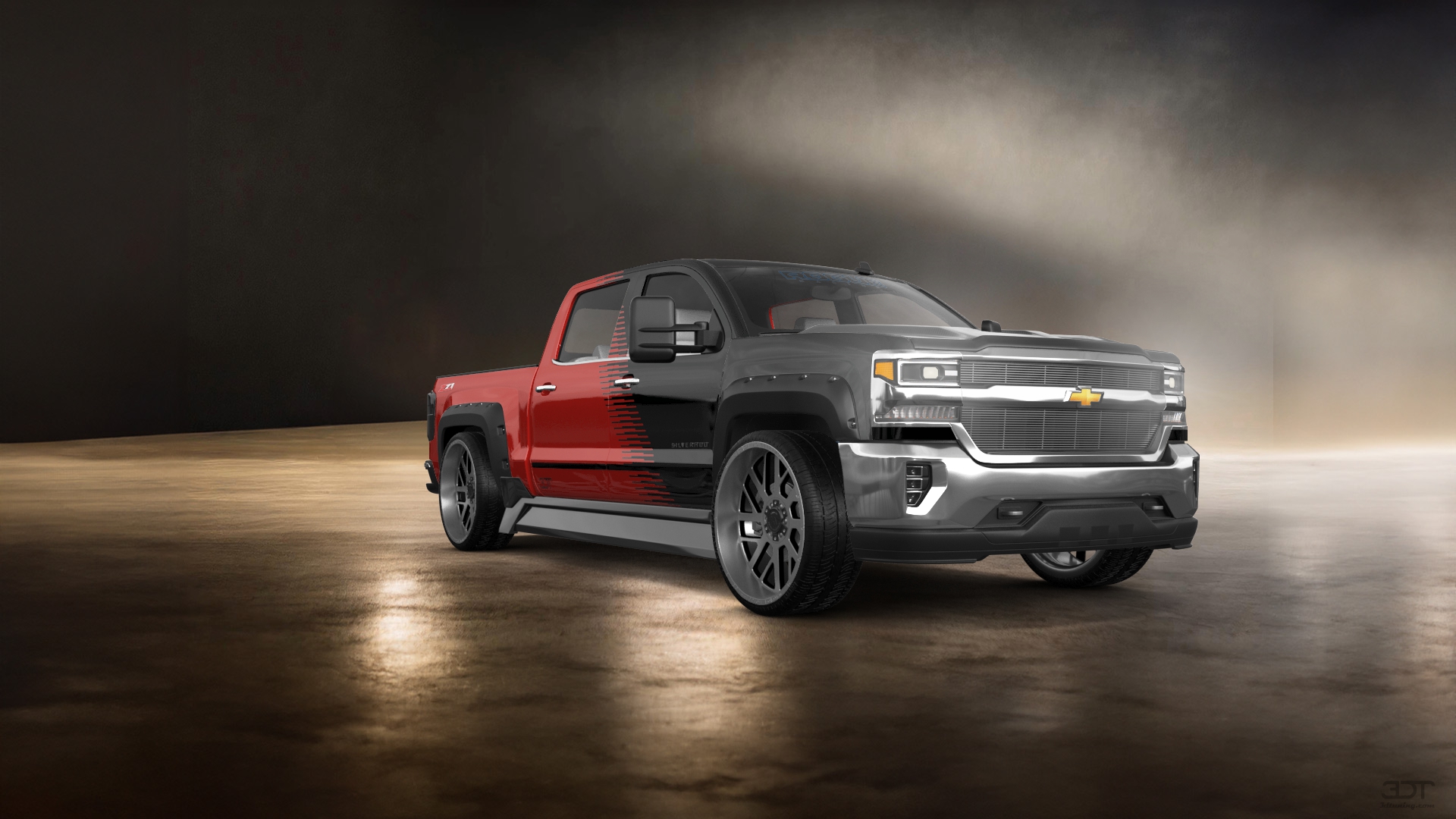 Chevrolet Silverado 1500 4 Door pickup truck 2016 tuning