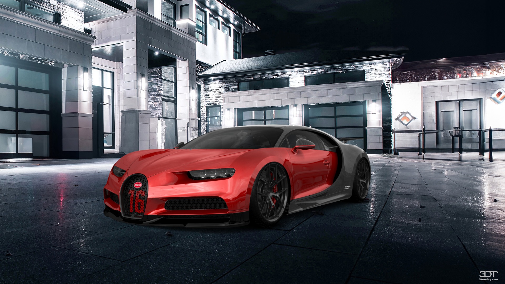 Bugatti Chiron 2 Door Coupe 2016 tuning