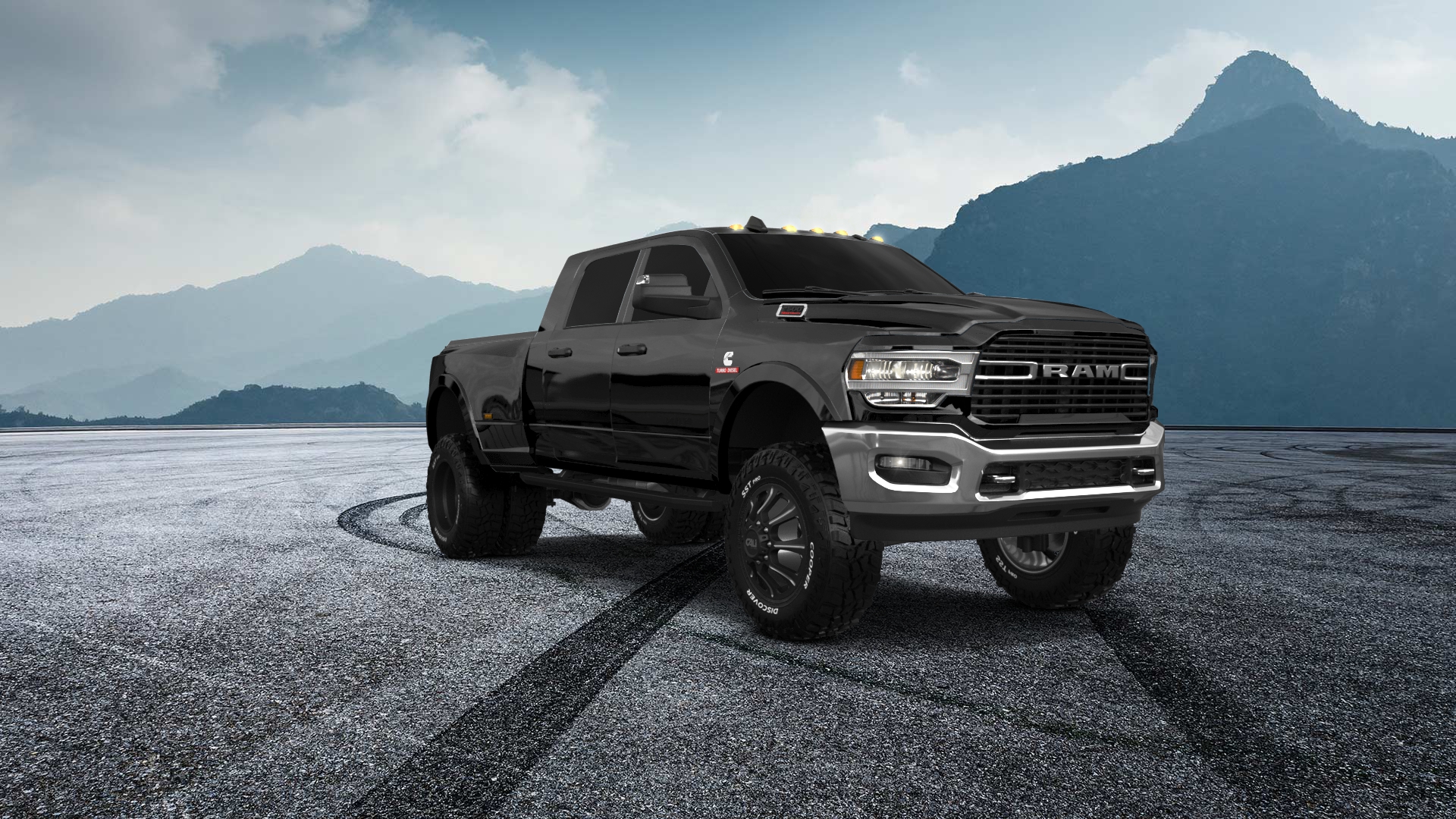 Dodge Ram 3500 4 Door pickup truck 2020 tuning