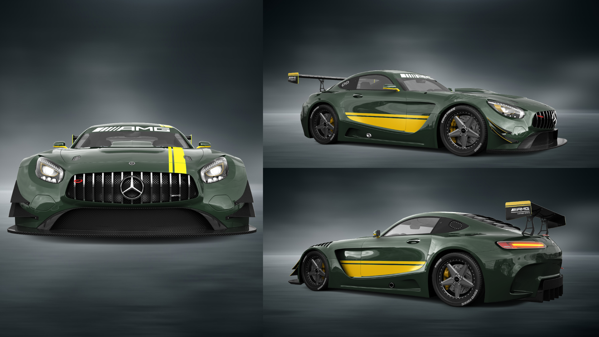 Mercedes AMG GT 2 door fastback coupe 2016