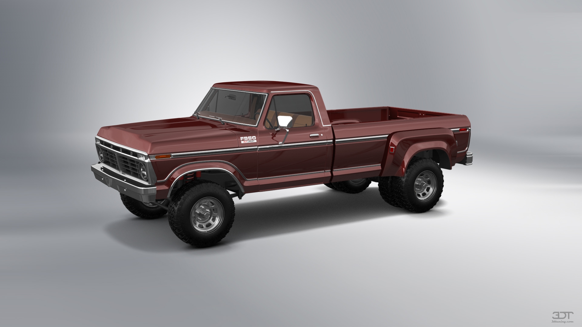 Ford F-350 Dually 2 Door pickup truck 1974 tuning