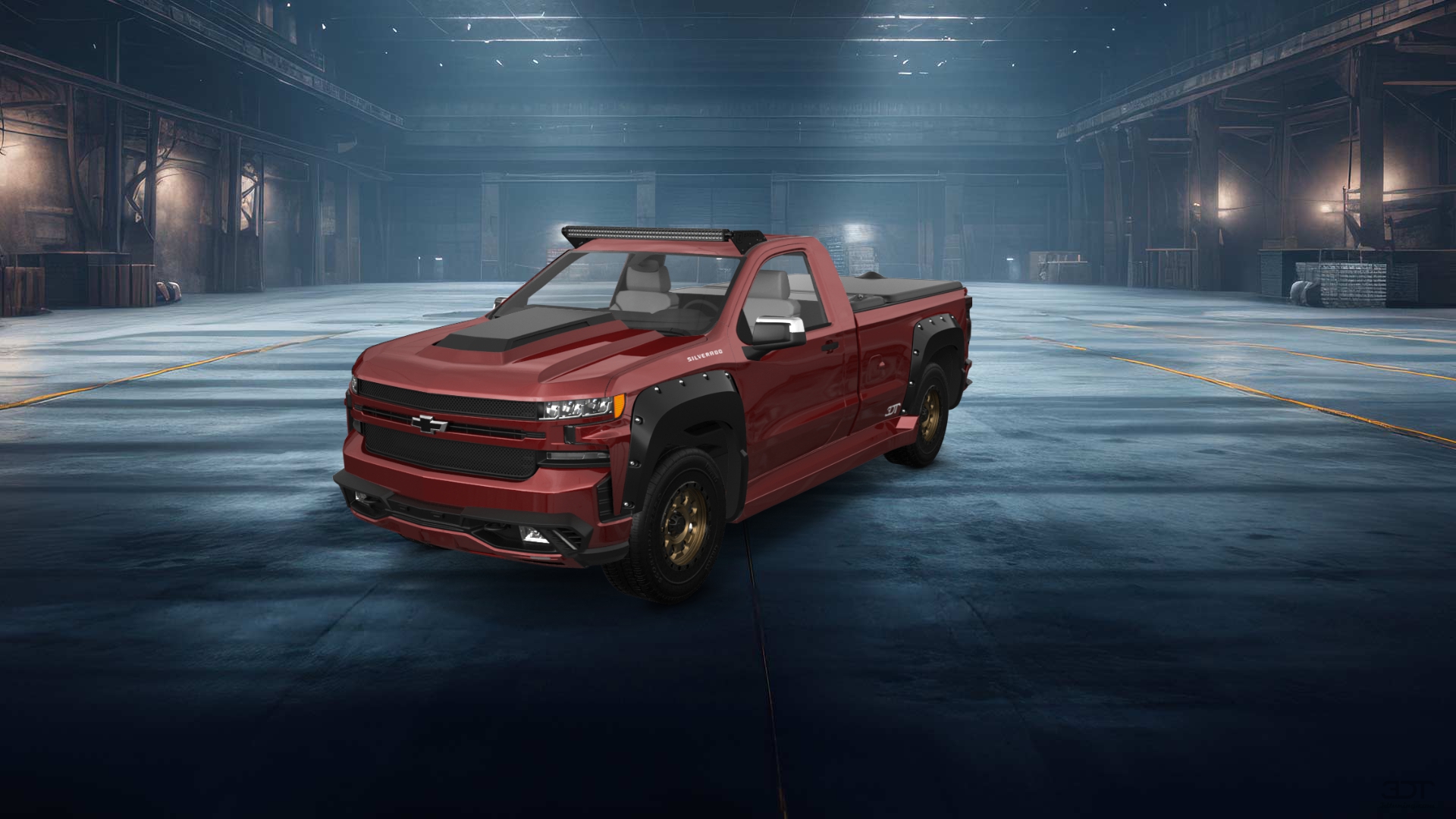 Chevrolet Silverado 1500 Regular Cab challenge 2 Door pickup truck 4019
