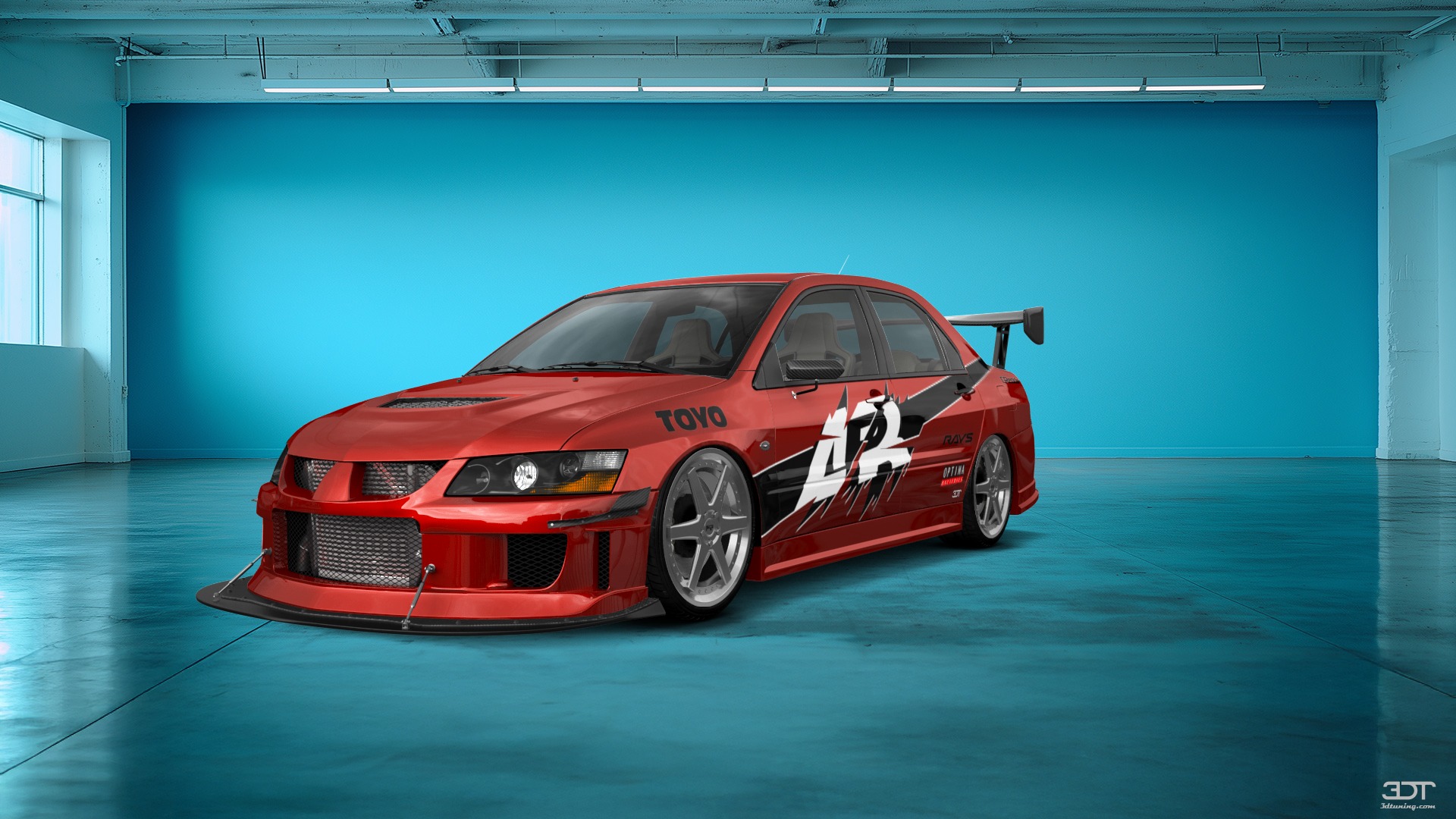Mitsubishi Lancer Evo IX 4 Door Saloon 2005 tuning