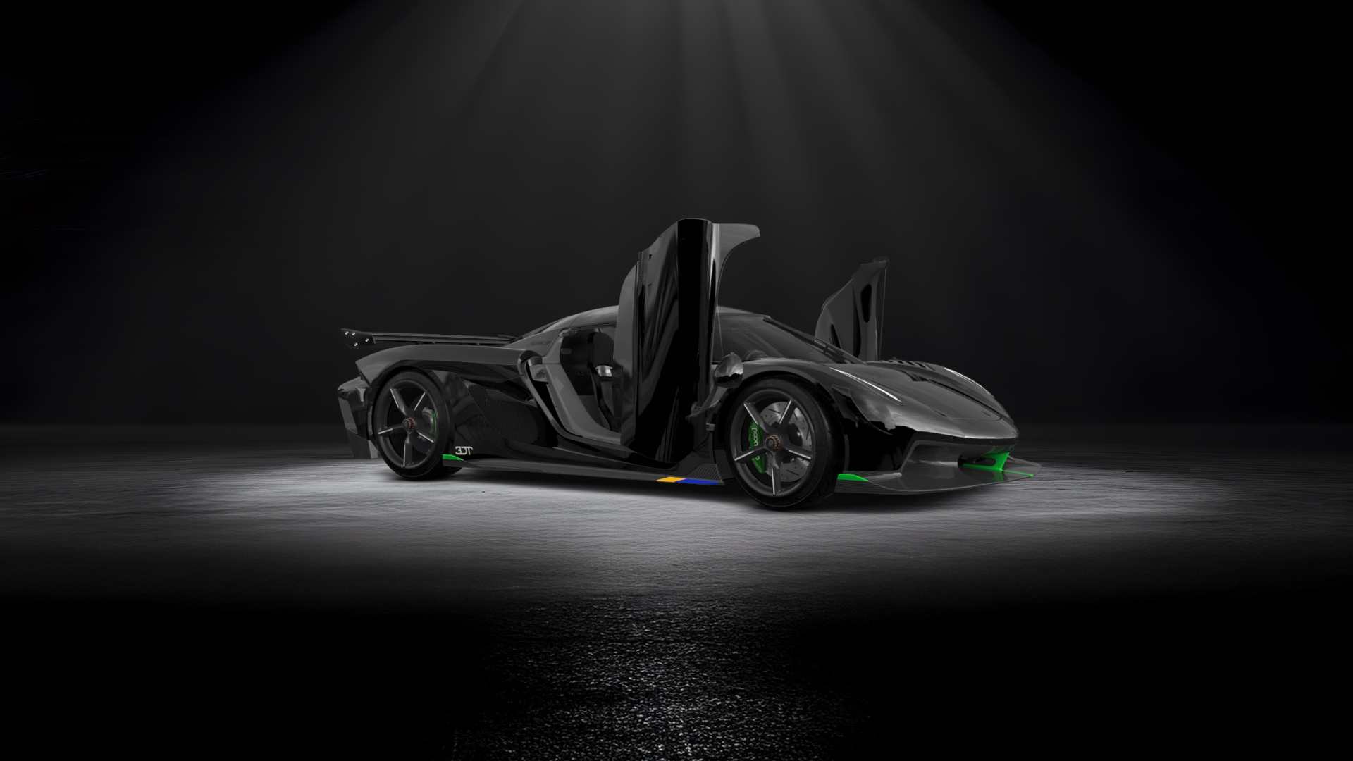 Koenigsegg Jesko 2 door targa top 2020