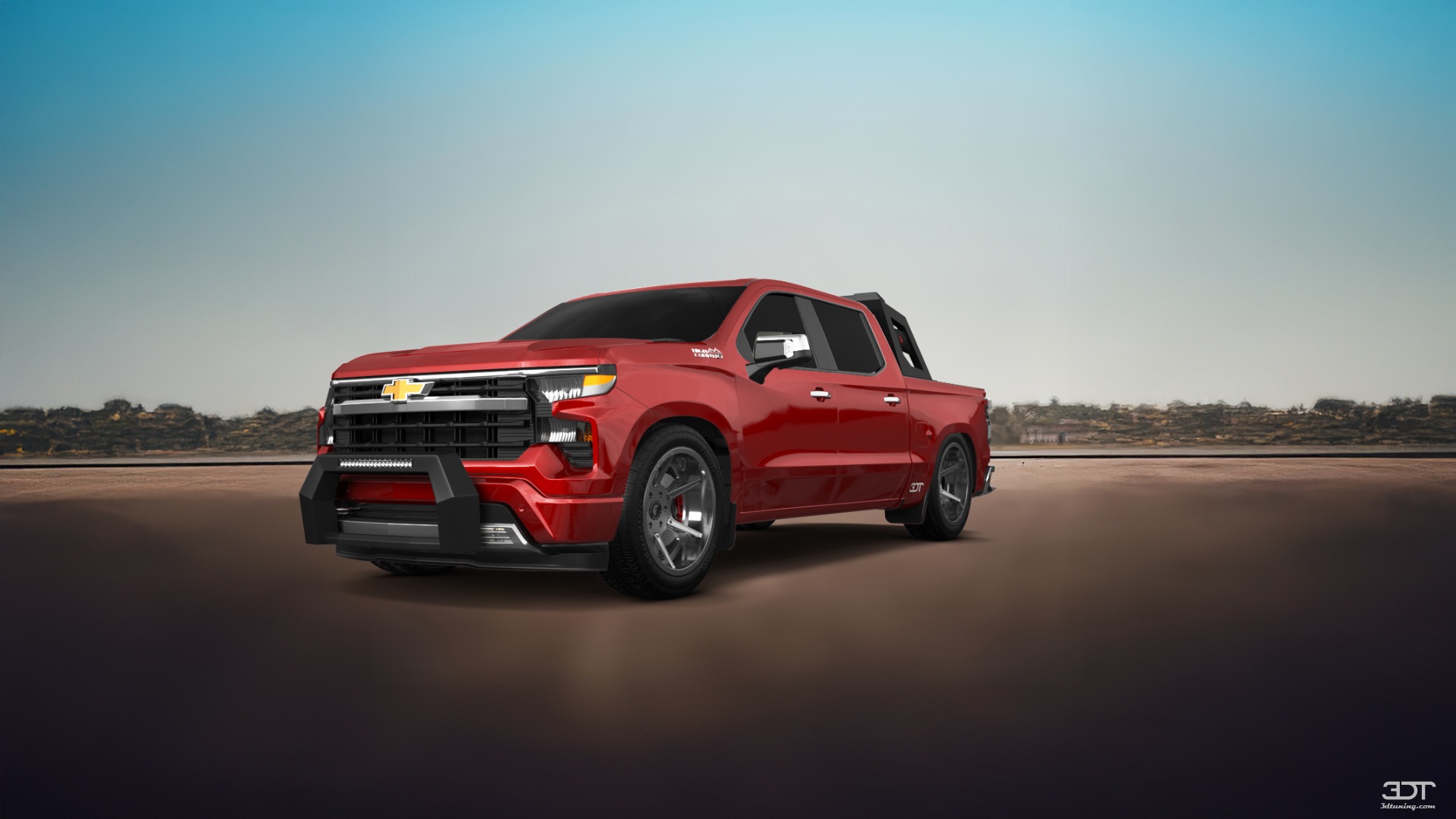Chevrolet Silverado 1500 Crew Cab 5.8 ft box 4 Door pickup truck 2023 tuning