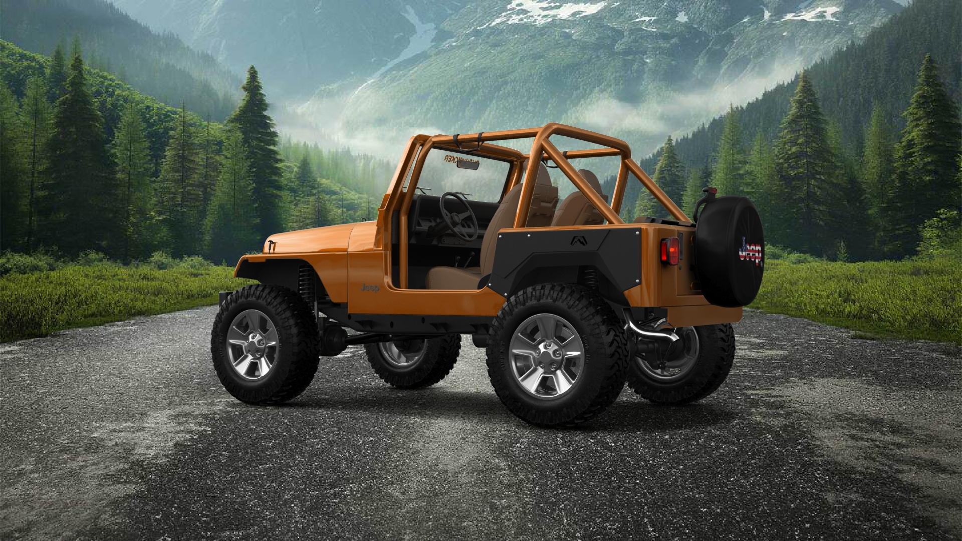 Jeep Wrangler YJ 2 Door SUV 1990 tuning