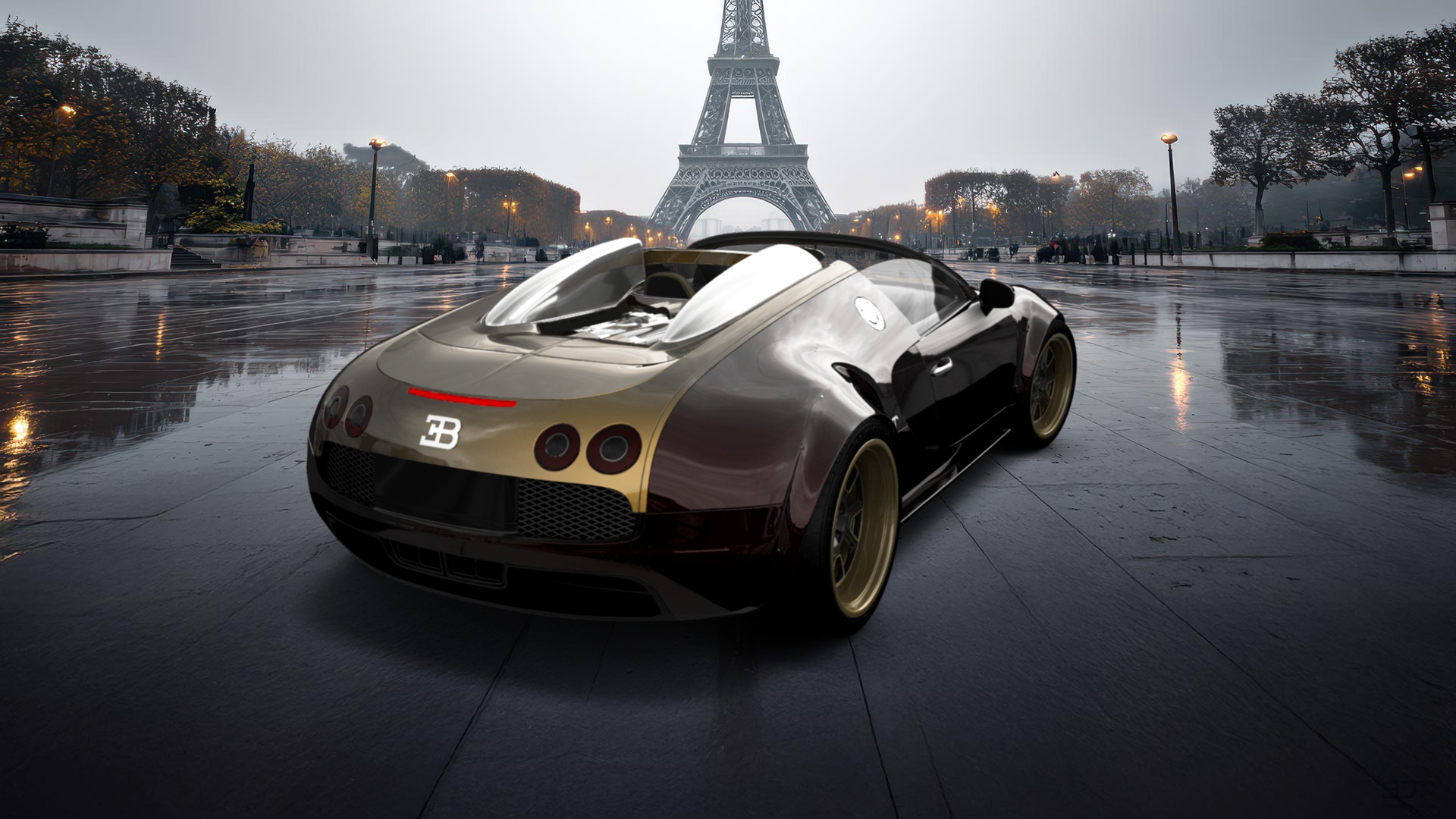 Bugatti Veyron 16.4 Grand Sport Vitesse 2 door targa top 2012 tuning