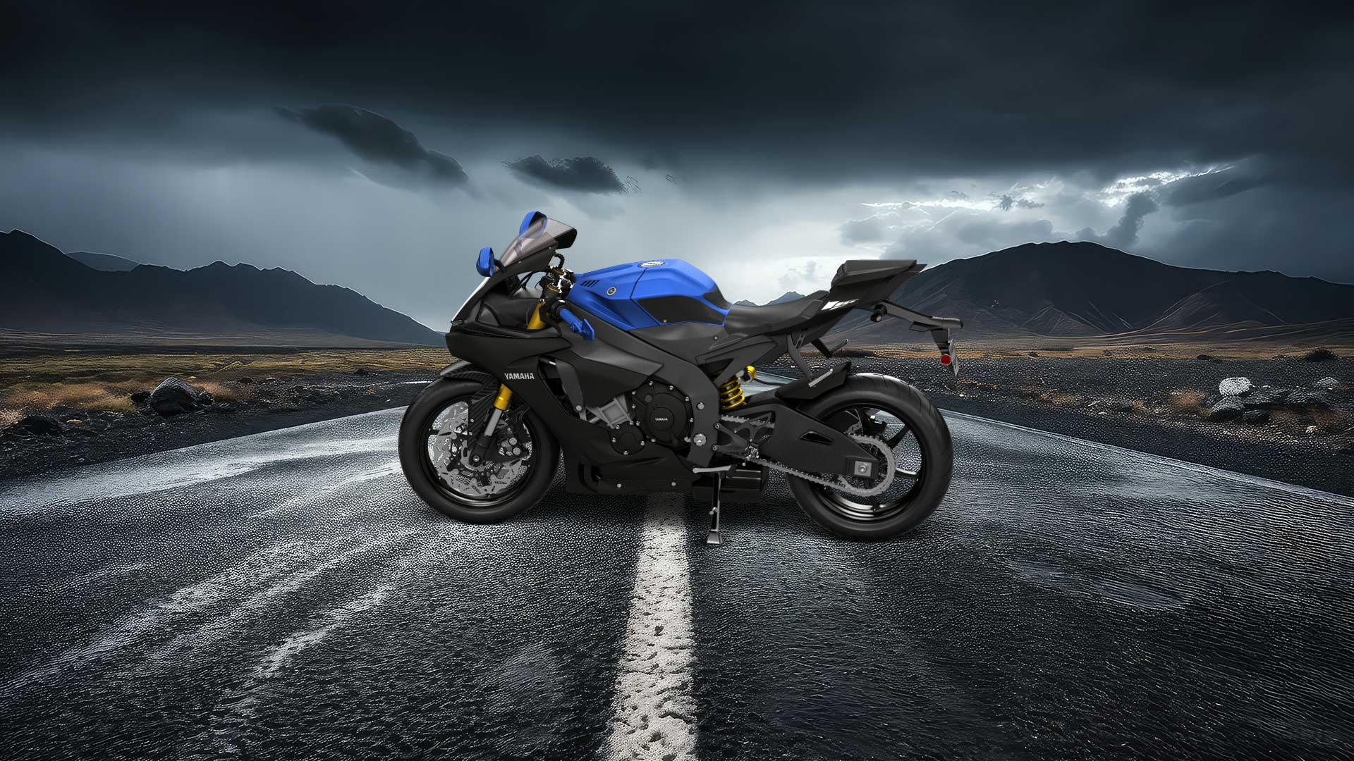 Yamaha YZF R1 Sport Bike 2015