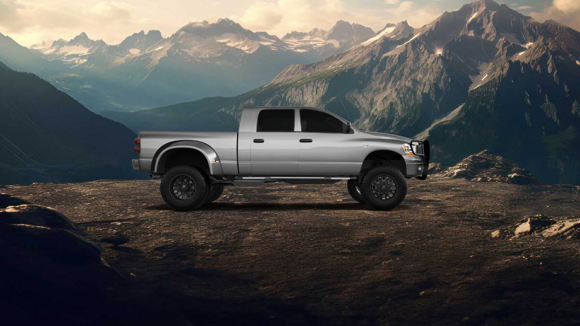 Dodge Ram 3500 Dually 4 Door pickup truck 2007
