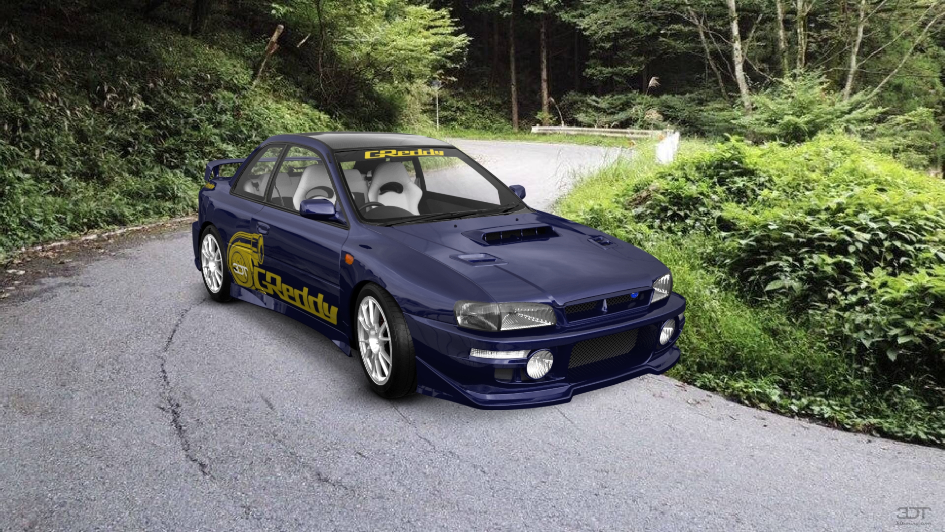 Subaru Impreza WRX STI 22B 2 Door Coupe 2000 tuning