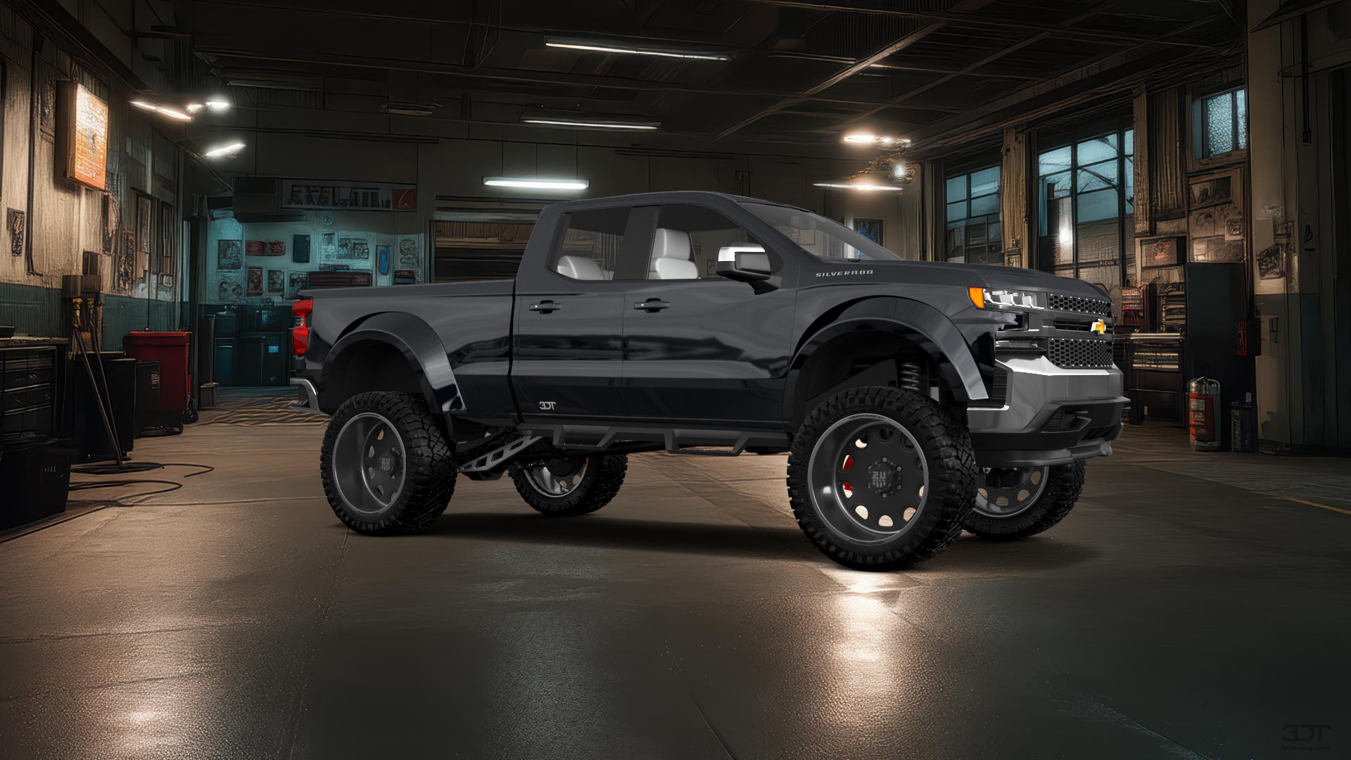 Chevrolet Silverado 1500 6.6 ft box 4 Door pickup truck 2021 tuning