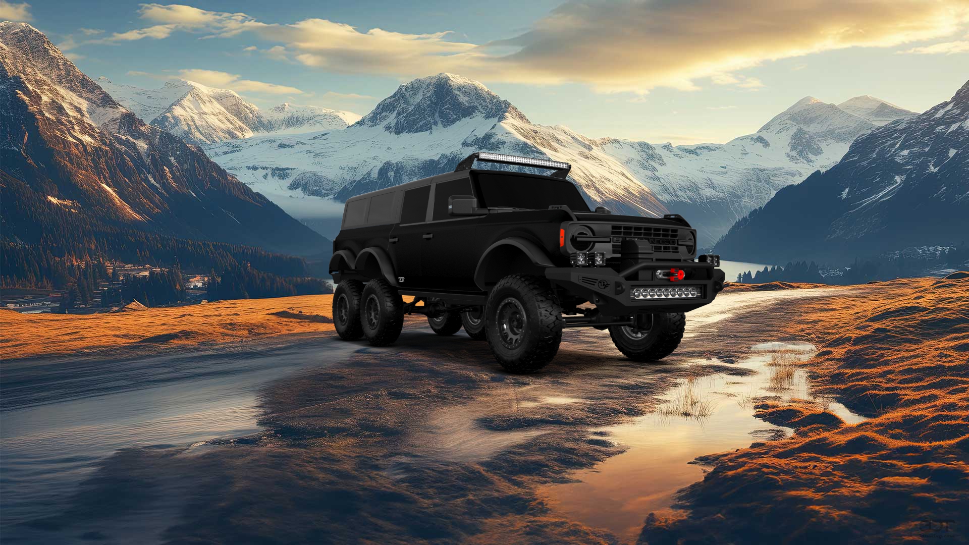 Ford Bronco 6X6 4 Door pickup truck 2021 tuning