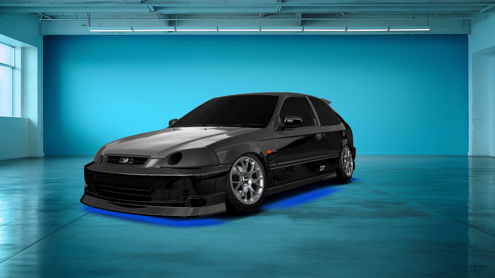 Honda Civic 3 Door Hatchback 1997 tuning