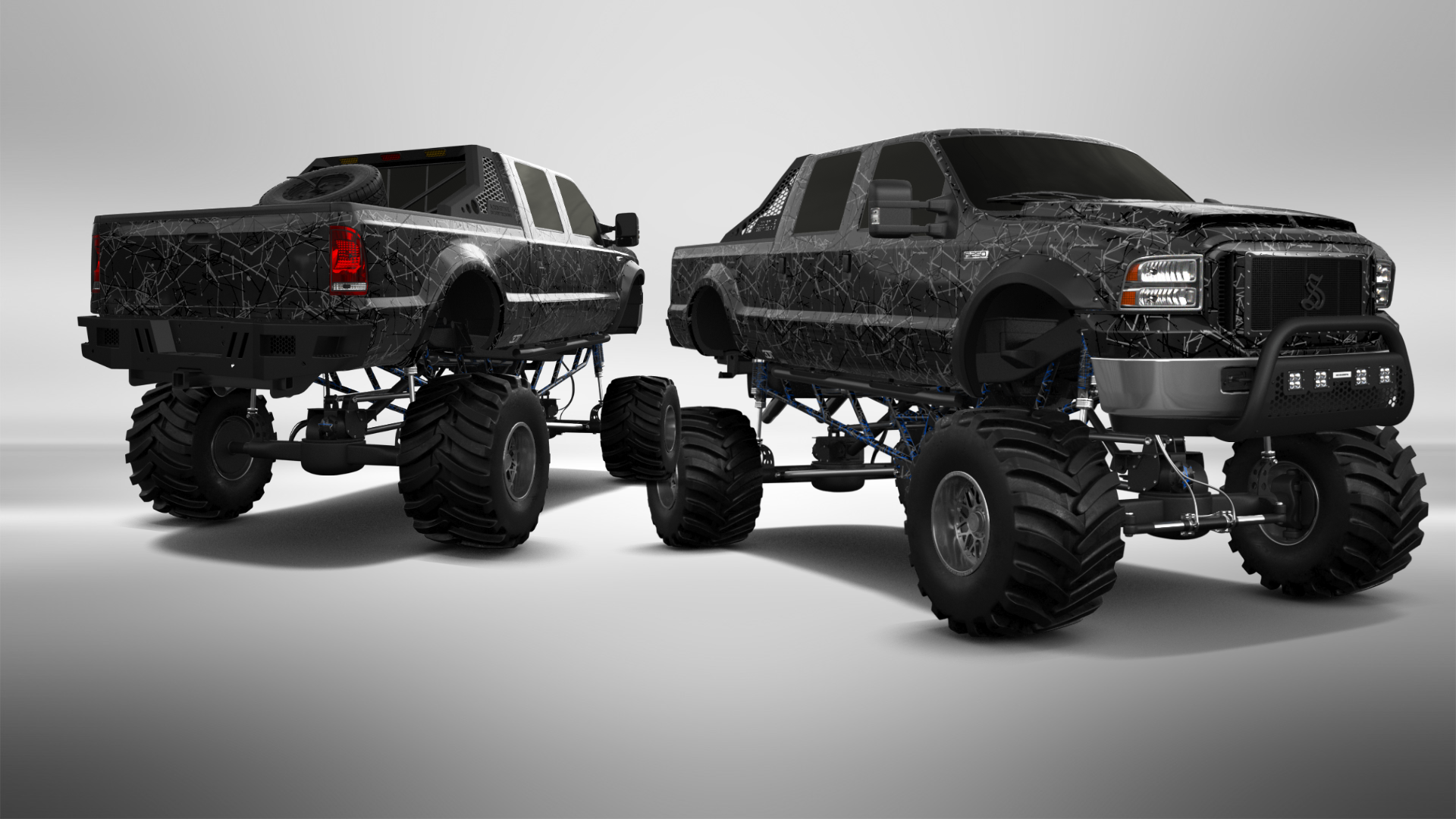 Ford F-250 Crew Cab 4 Door pickup truck 1999