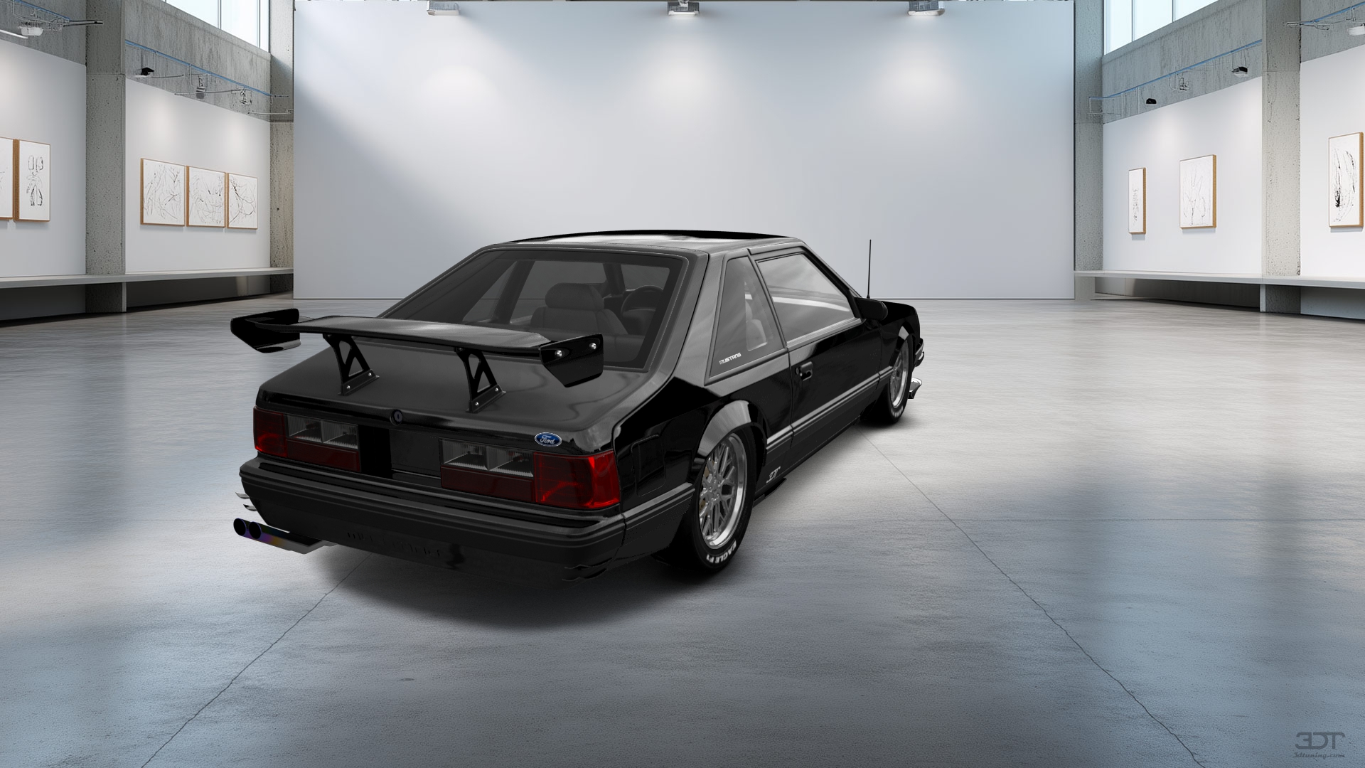 Ford Mustang 3 Door Hatchback 1988 tuning