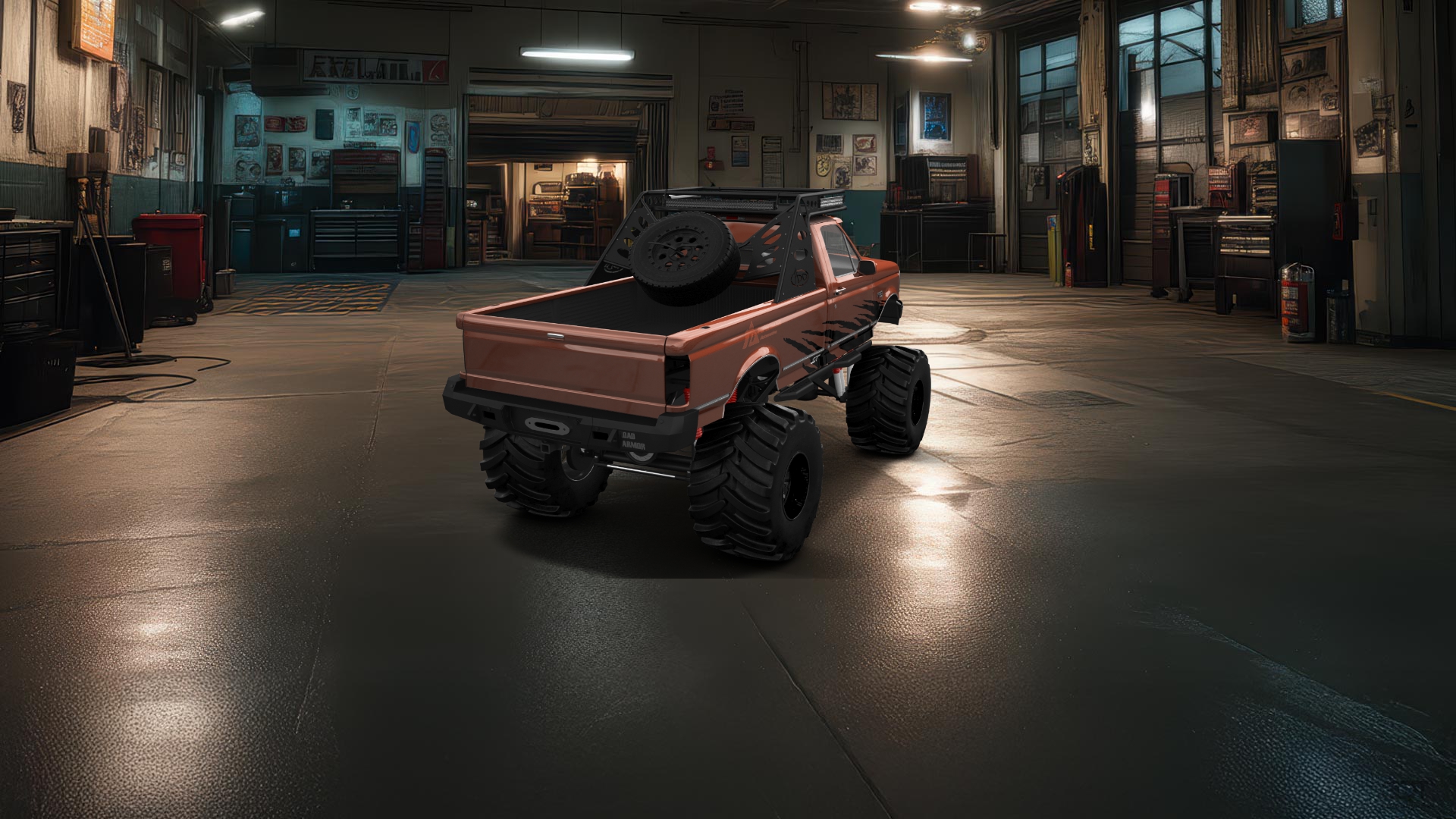 Ford F-150 Regular Cab 2 Door pickup truck 1992 tuning