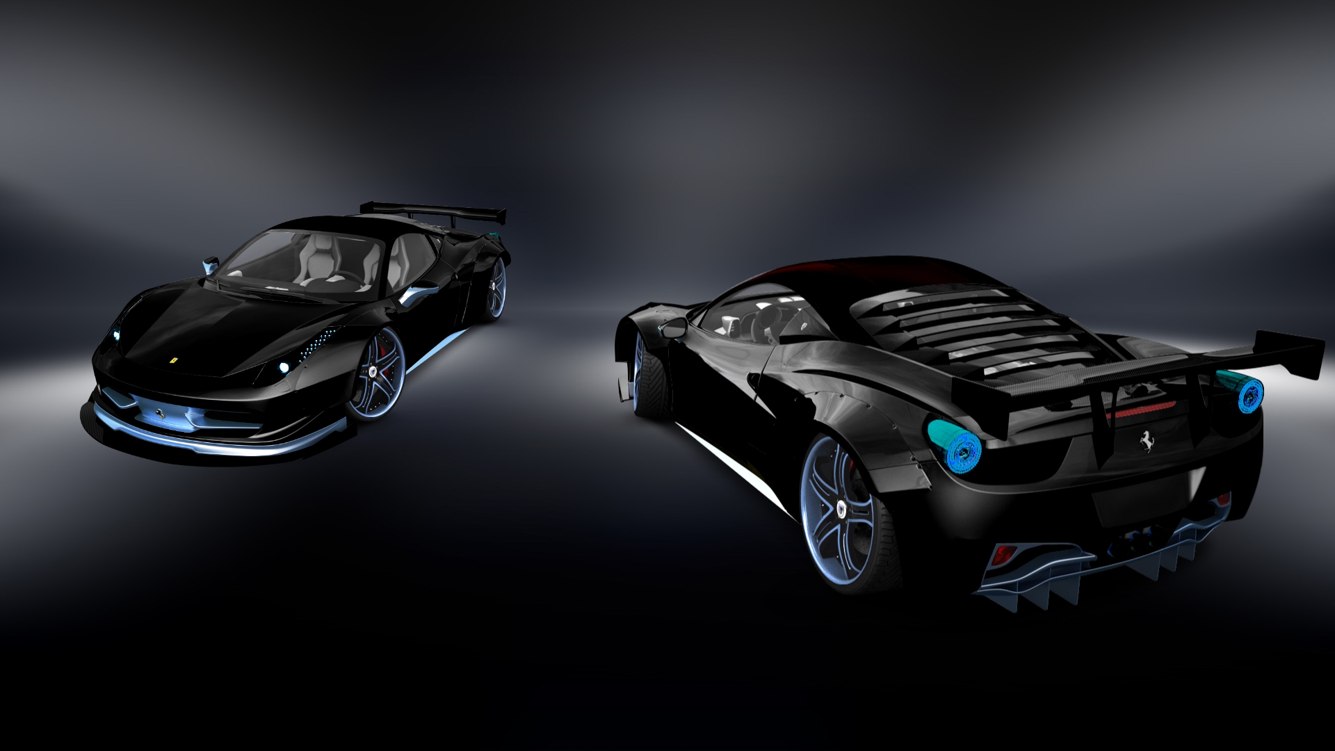 Ferrari 458 Italia 2 door spider 2010 tuning