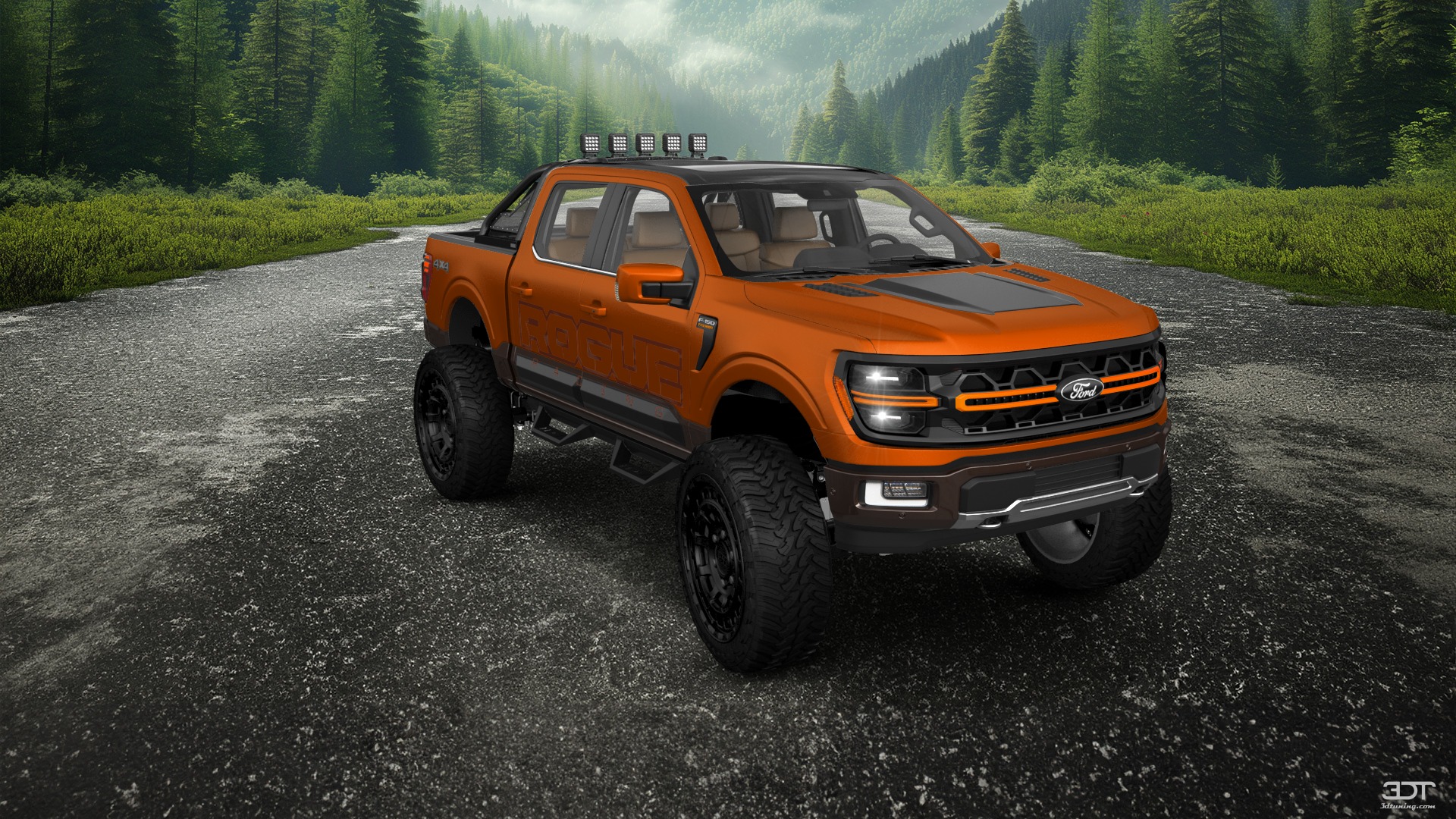 Tuning Ford F-150 SuperCrew 4 Door pickup truck 2024