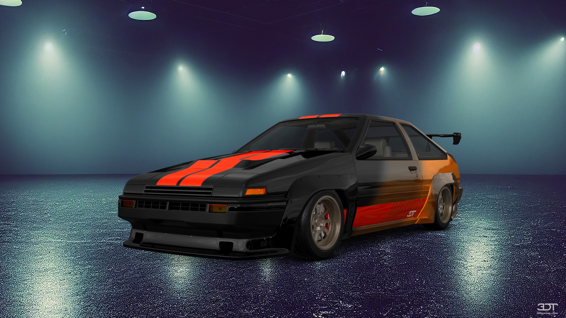 Toyota AE86 3 Door Hatchback 1985 tuning