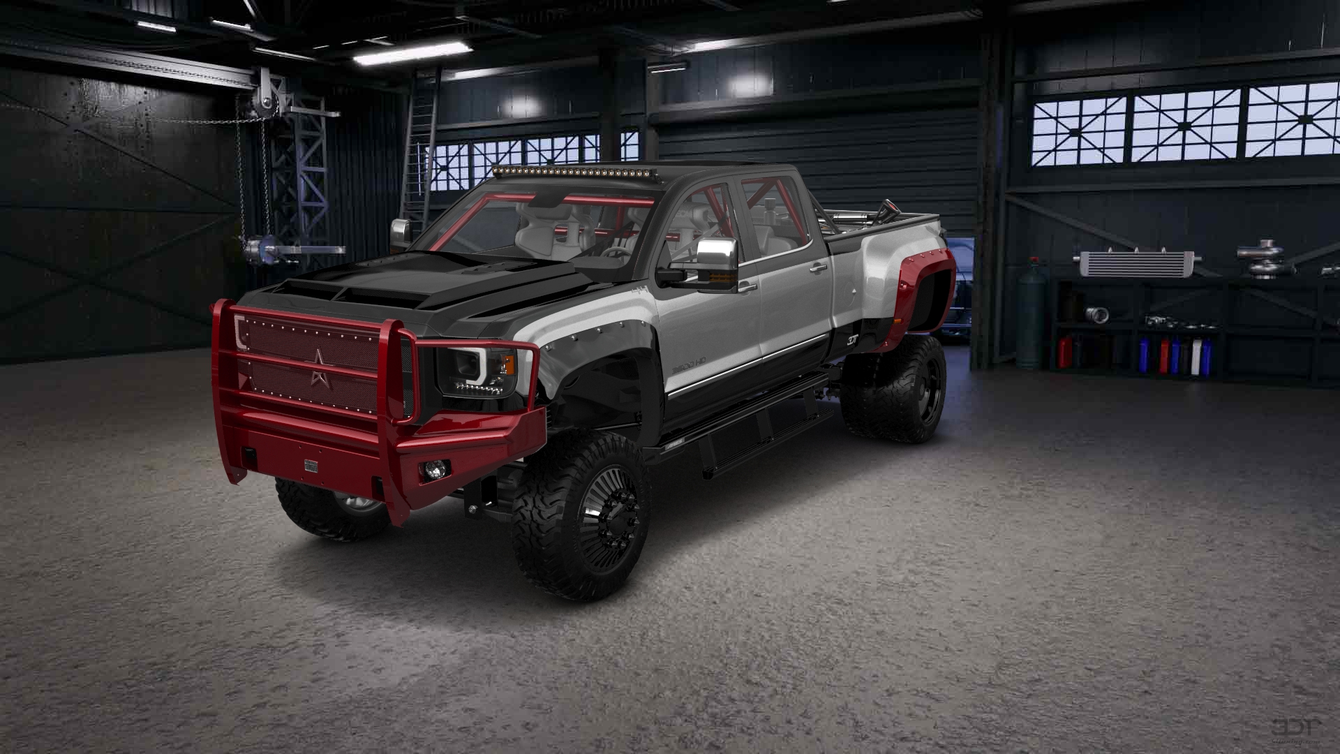 GMC Sierra 3500 HD Crew Cab 4 Door pickup truck 2015 tuning