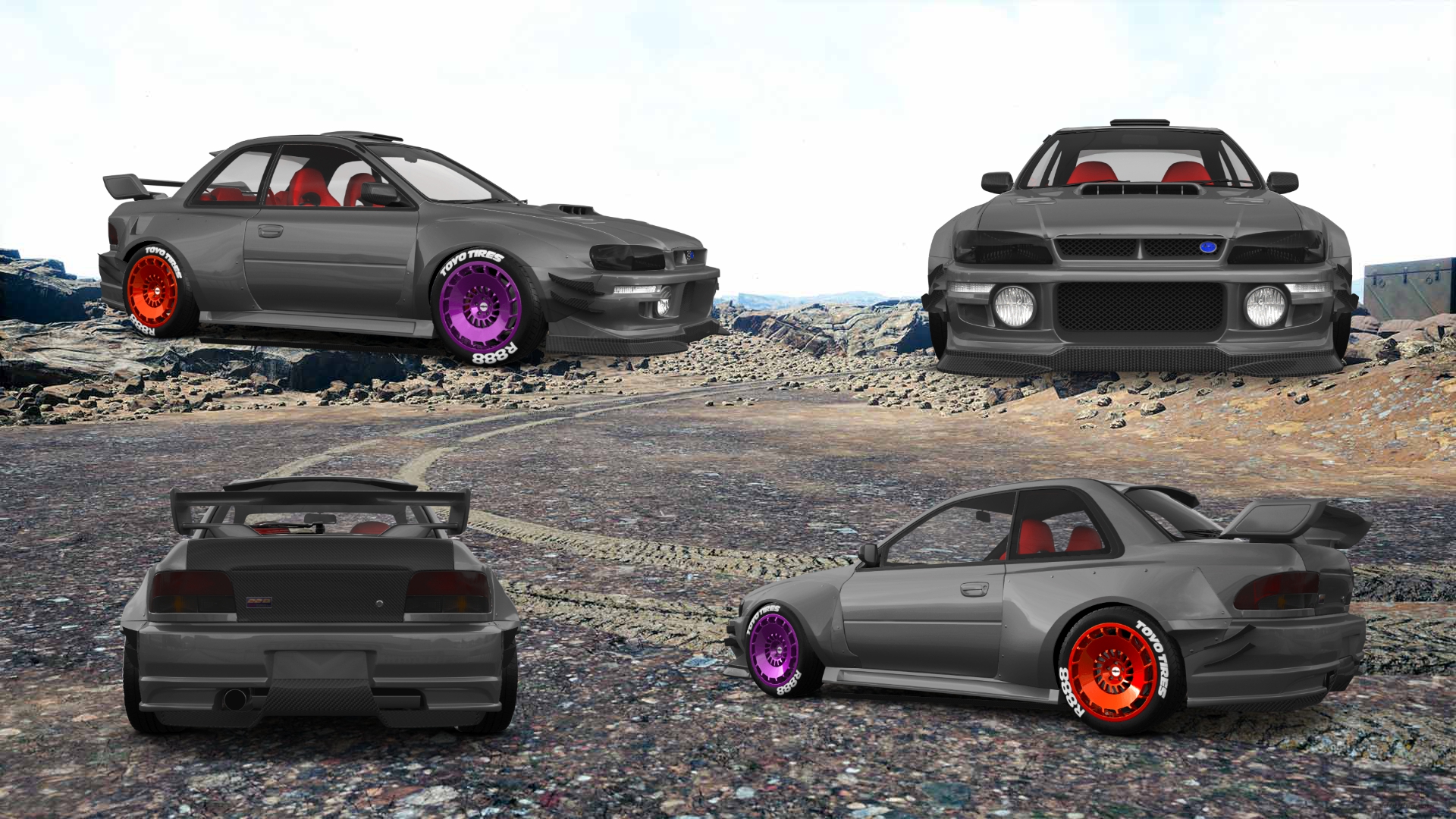 Subaru Impreza WRX STI 22B 2 Door Coupe 2000